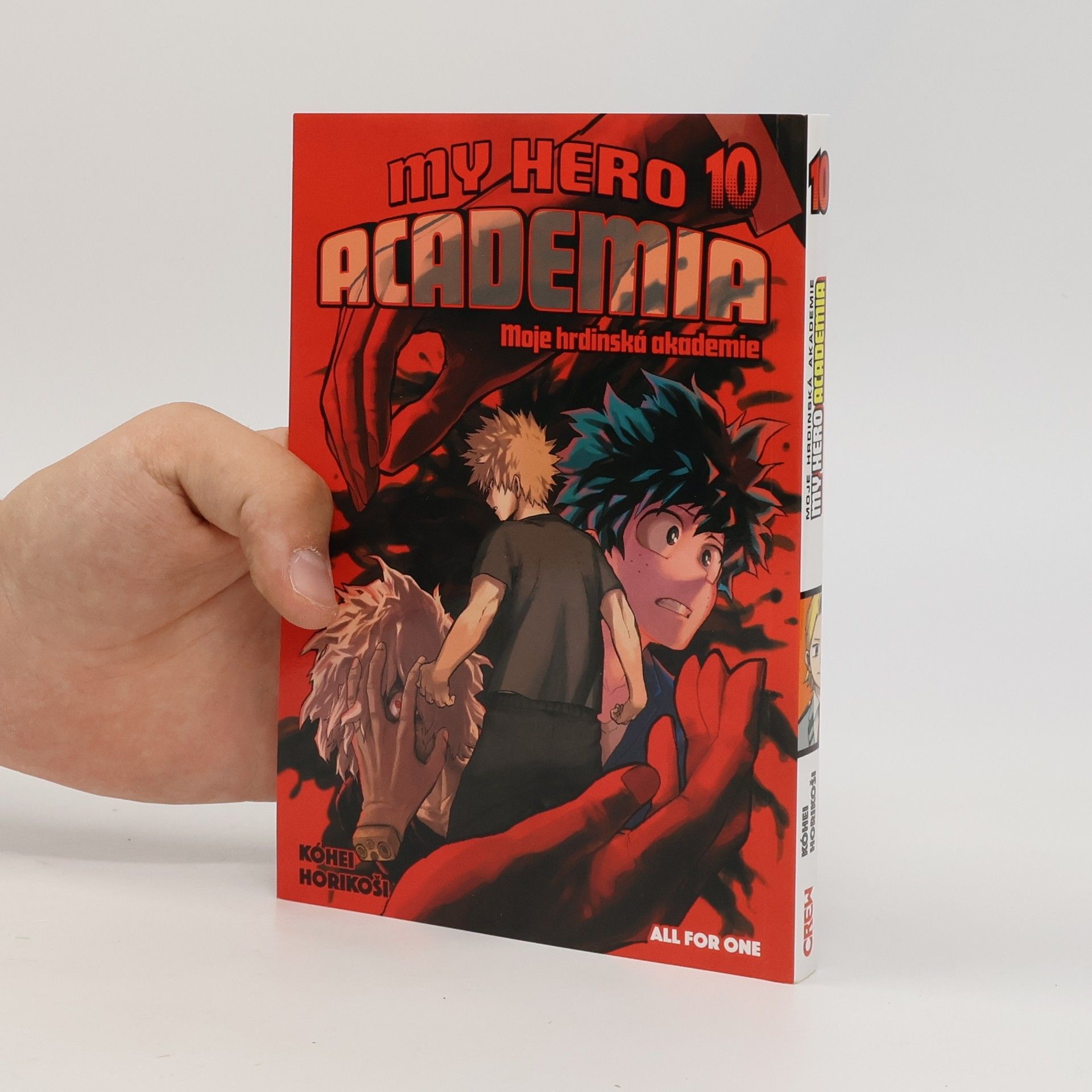 Kōhei Horikoshi My Hero Academia. Moje hrdinská akademie 10. All for One
