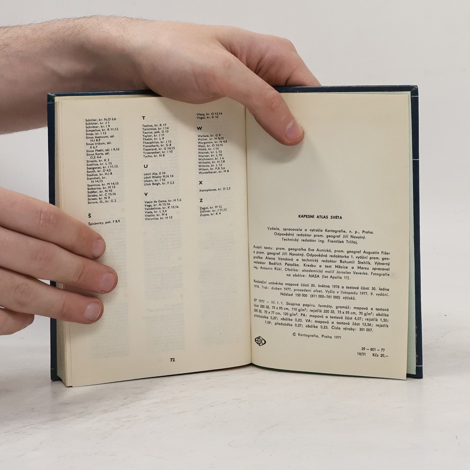 Augustin Fišer Kapesní atlas světa