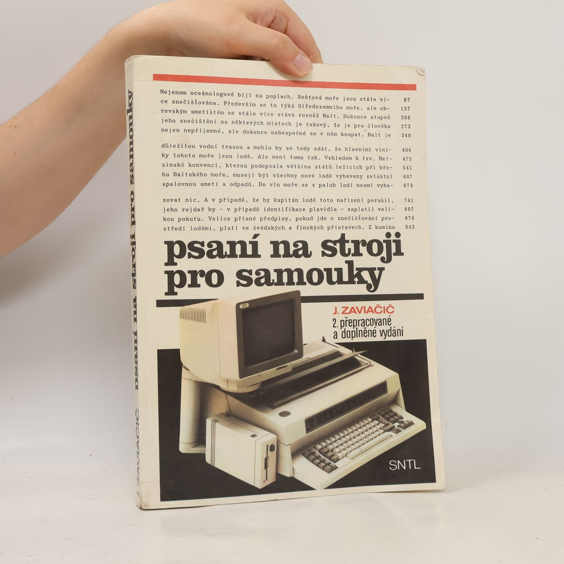 Jaroslav Zaviačič Psaní na stroji pro samouky