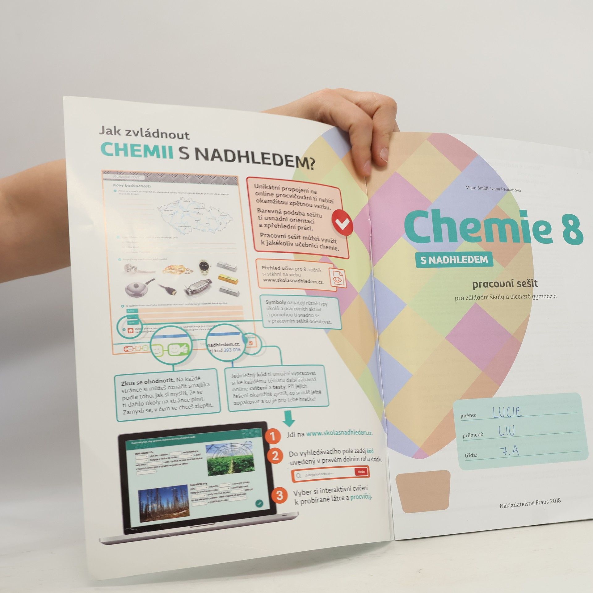 Jiří Škoda Chemie 8 s nadhledem Pracovní sešit pro základní školy a víceletá gymnázia