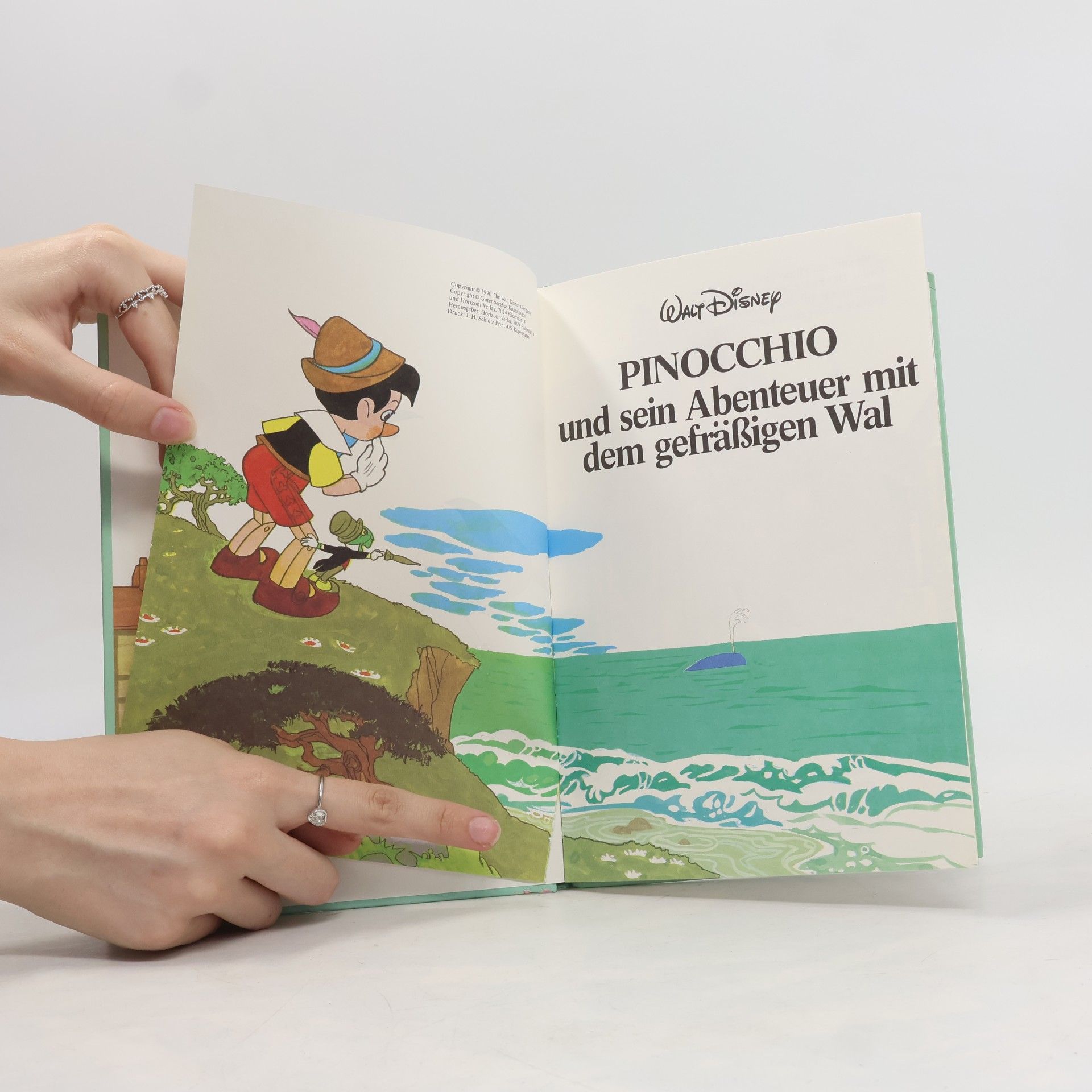 Kolektiv autorů Pinocchio und sein Abenteuer mit dem gefräßigen Wal