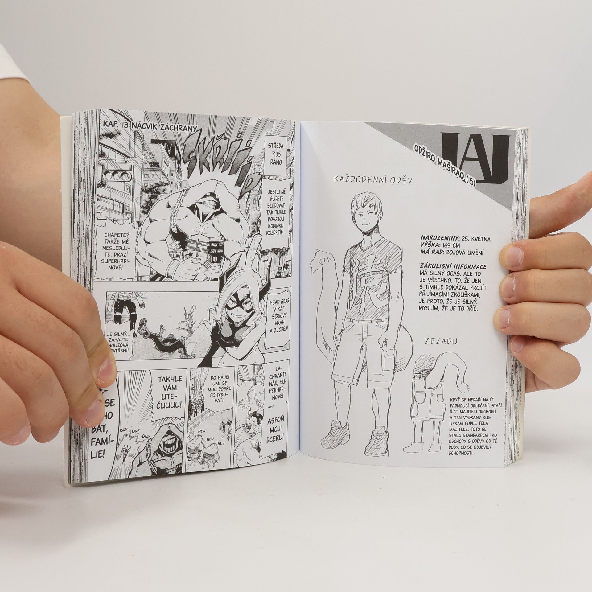 Kōhei Horikoshi My Hero Academia. Svazek 2, Vzpoura otravného šprta
