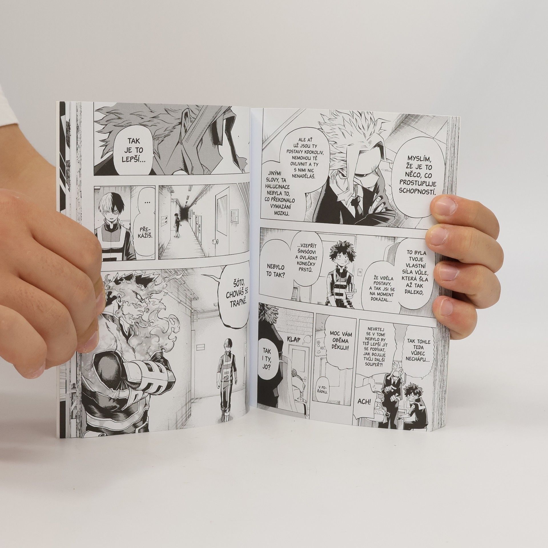 Kóhei Horikoši My Hero Academia 4. Chlapec, který měl všechno.