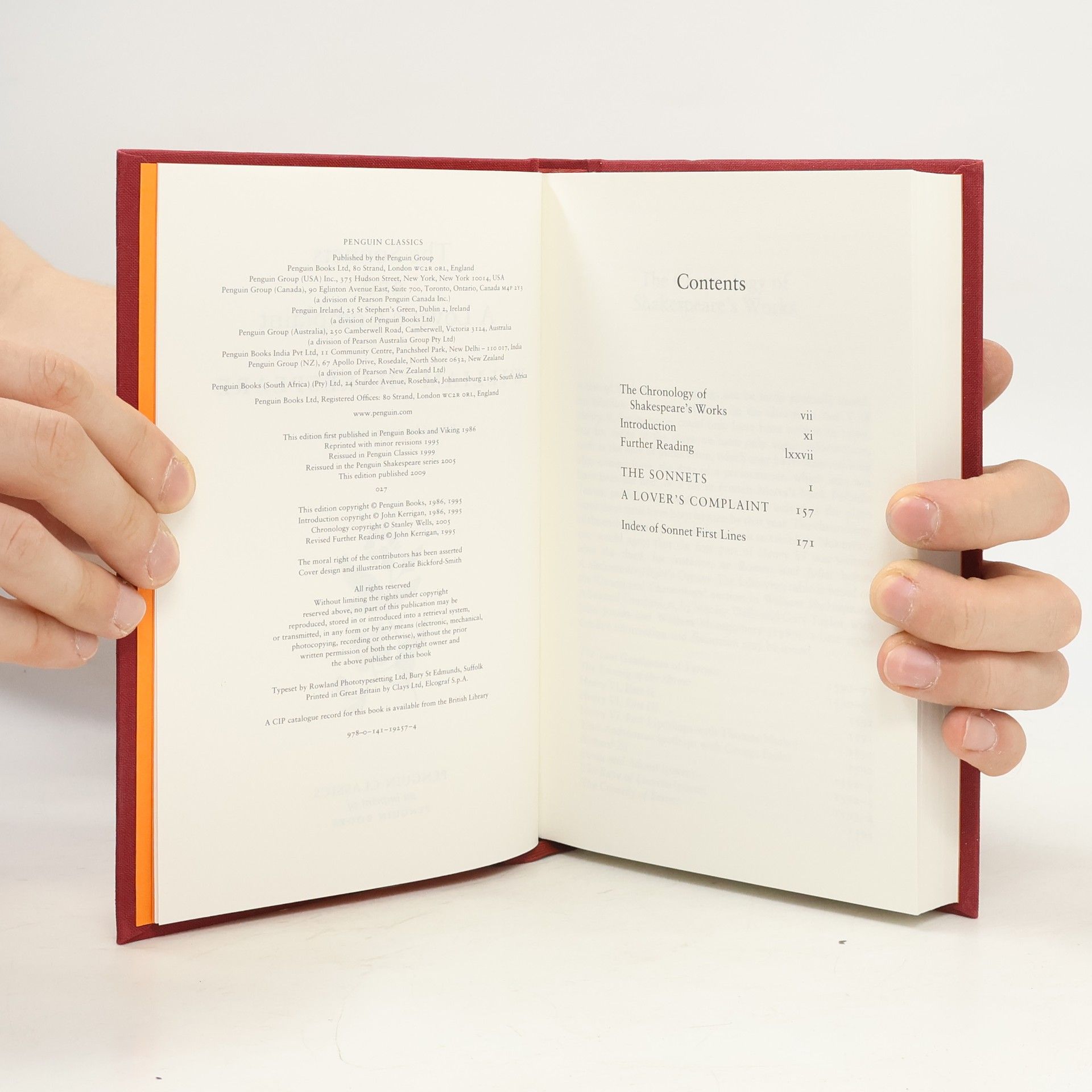 William Shakespeare The Sonnets and a Lover's Complaint