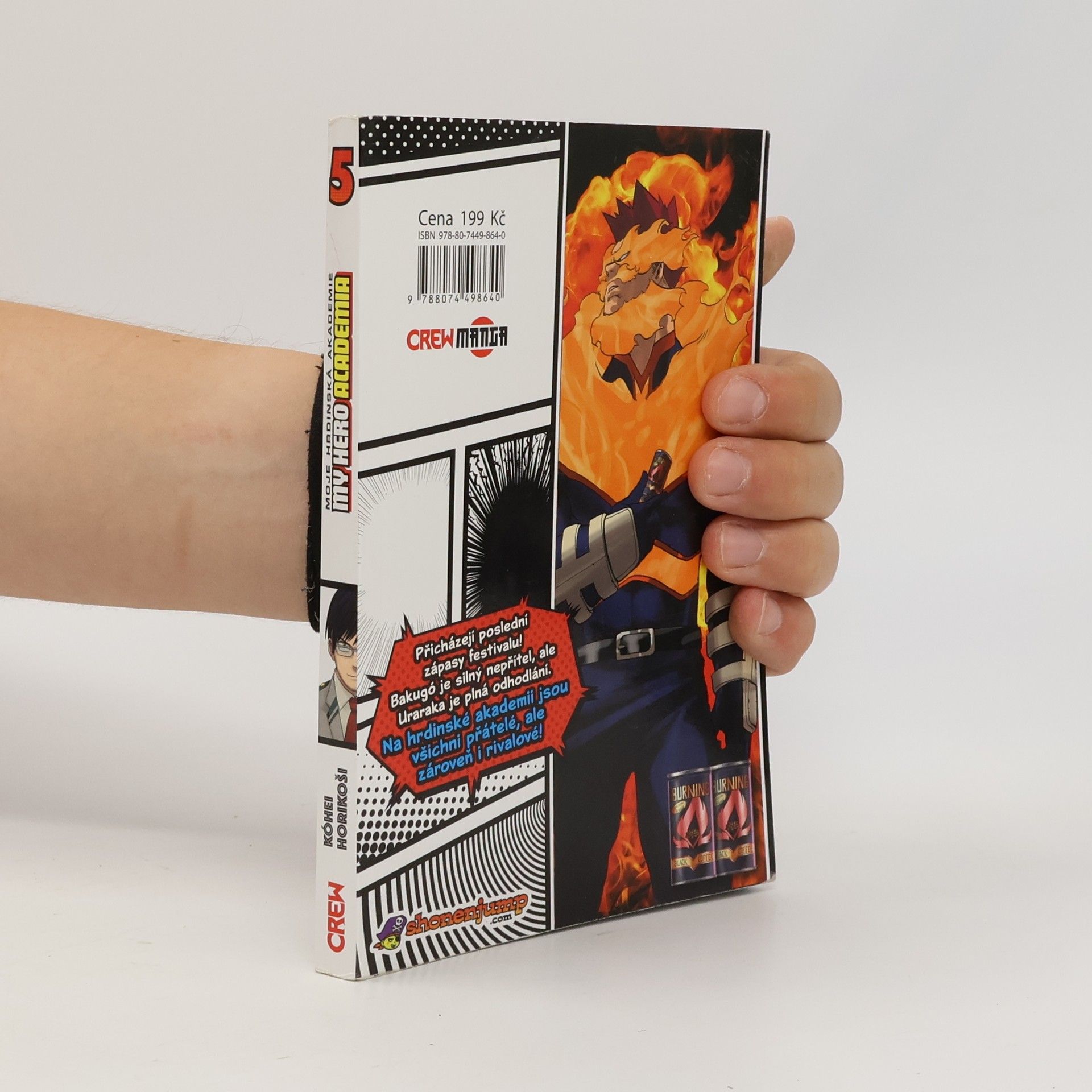 Kóhei Horikoši My Hero Academia. Moje hrdinská akademie 5. Šóto Todoroki: Počátek