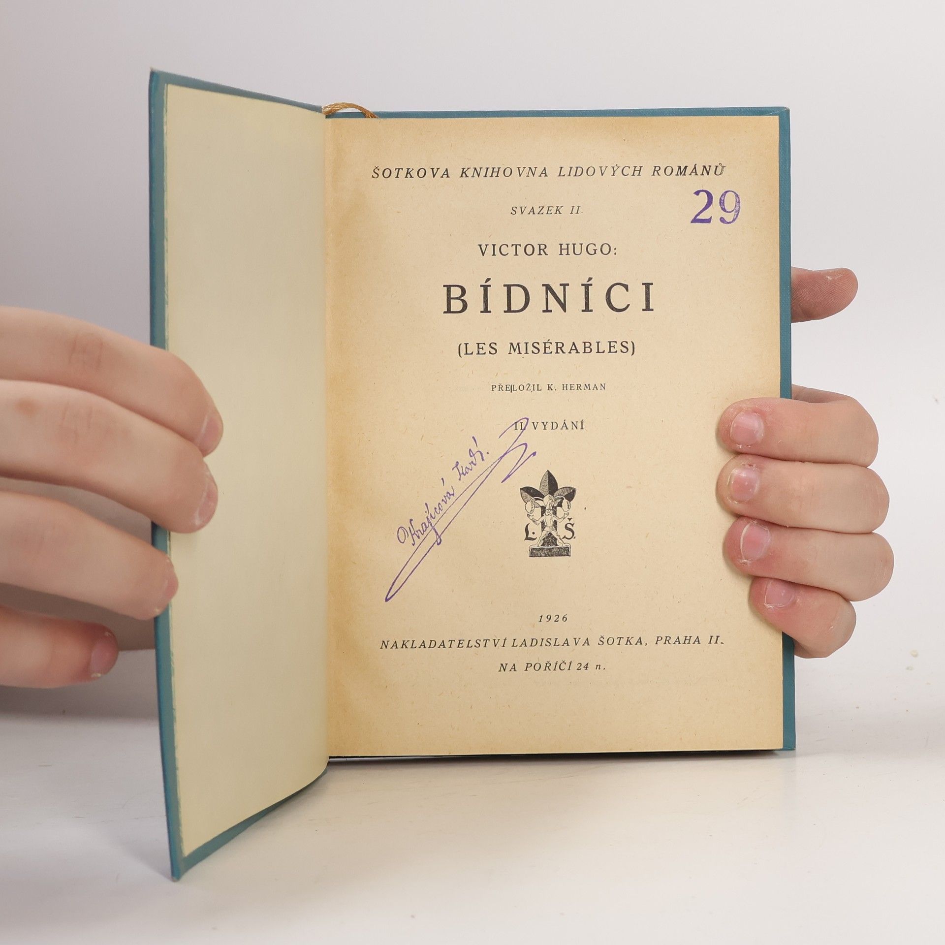 Victor Hugo Bídníci II.