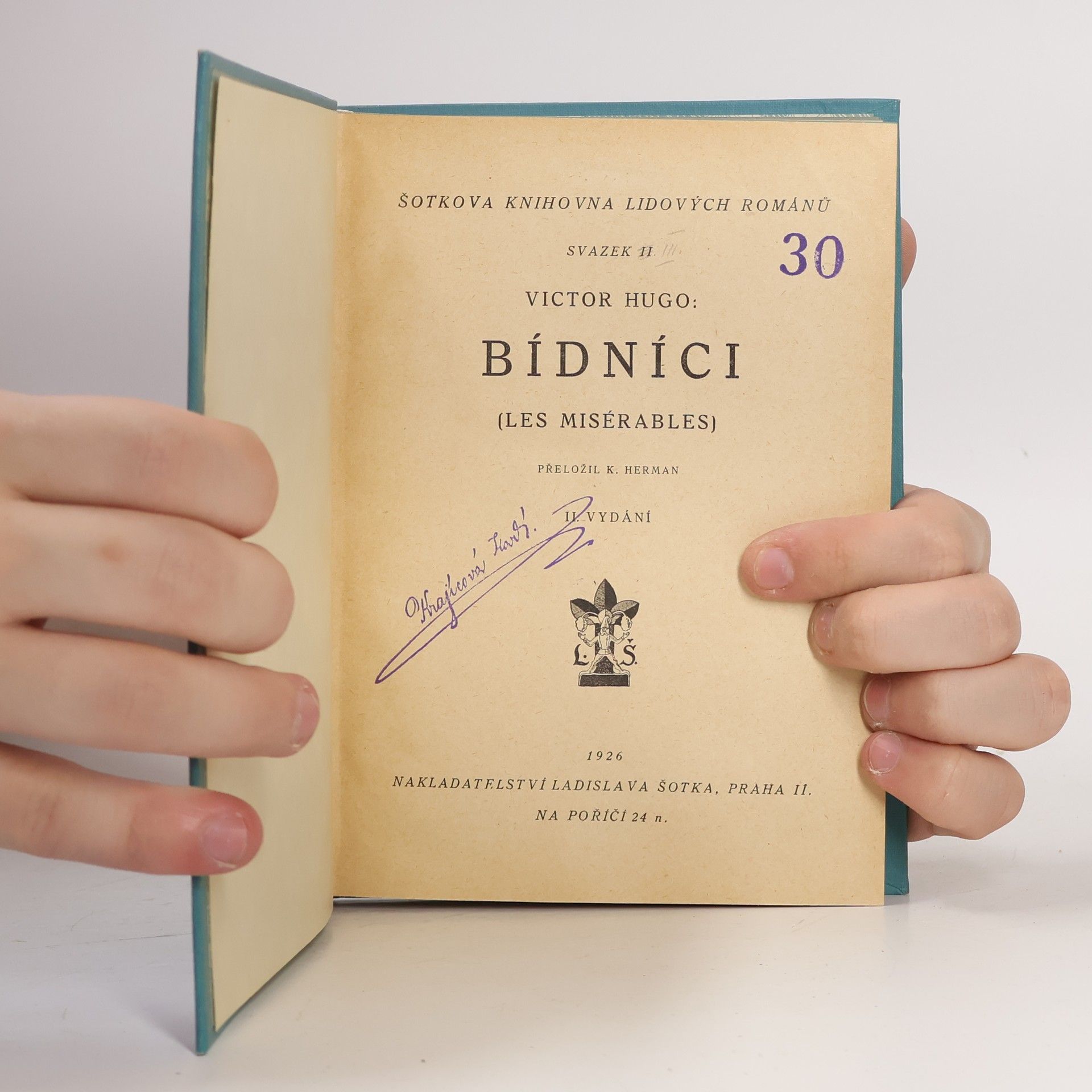 Victor Hugo Bídníci III. díl