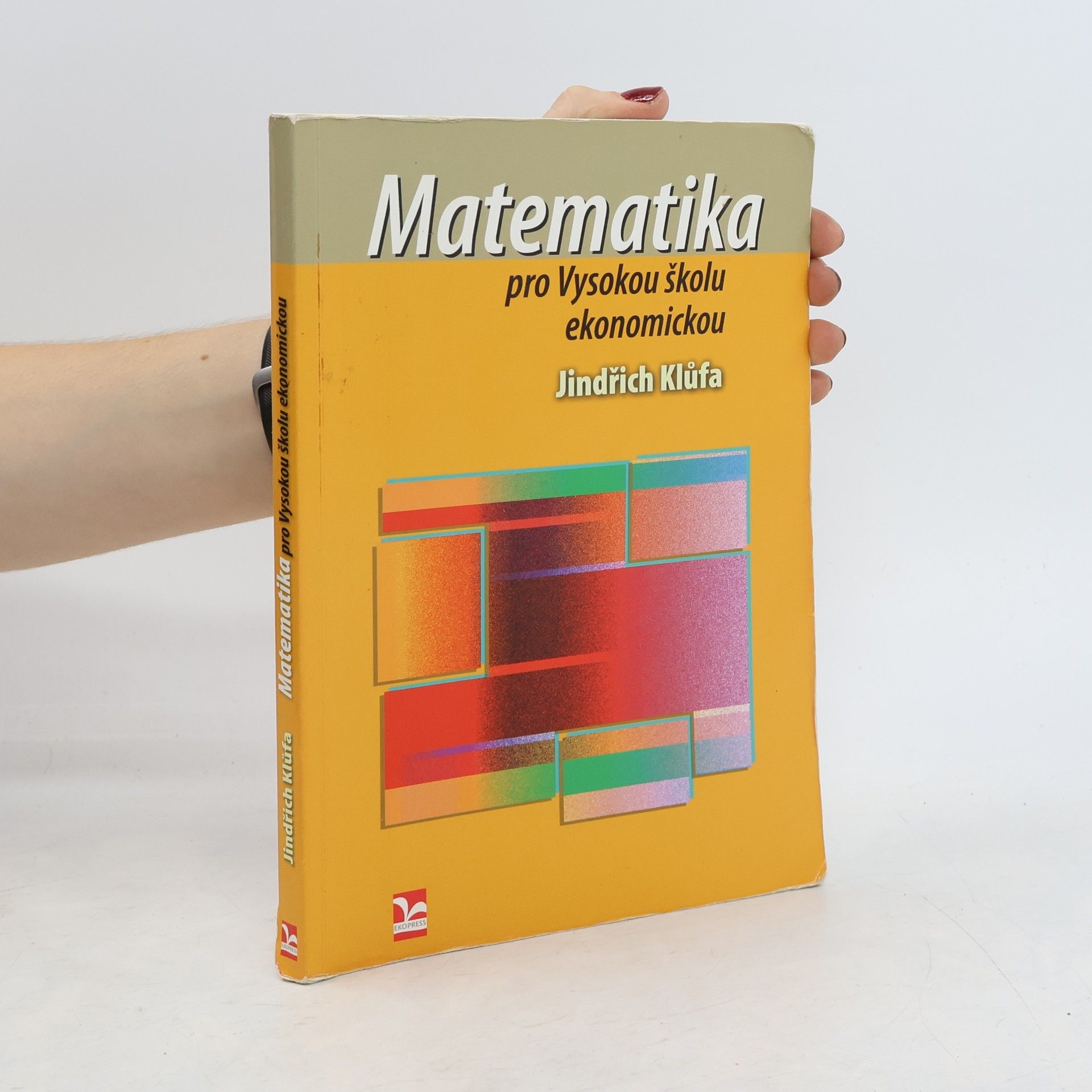 Jindřich Klůfa Matematika pro Vysokou školu ekonomickou