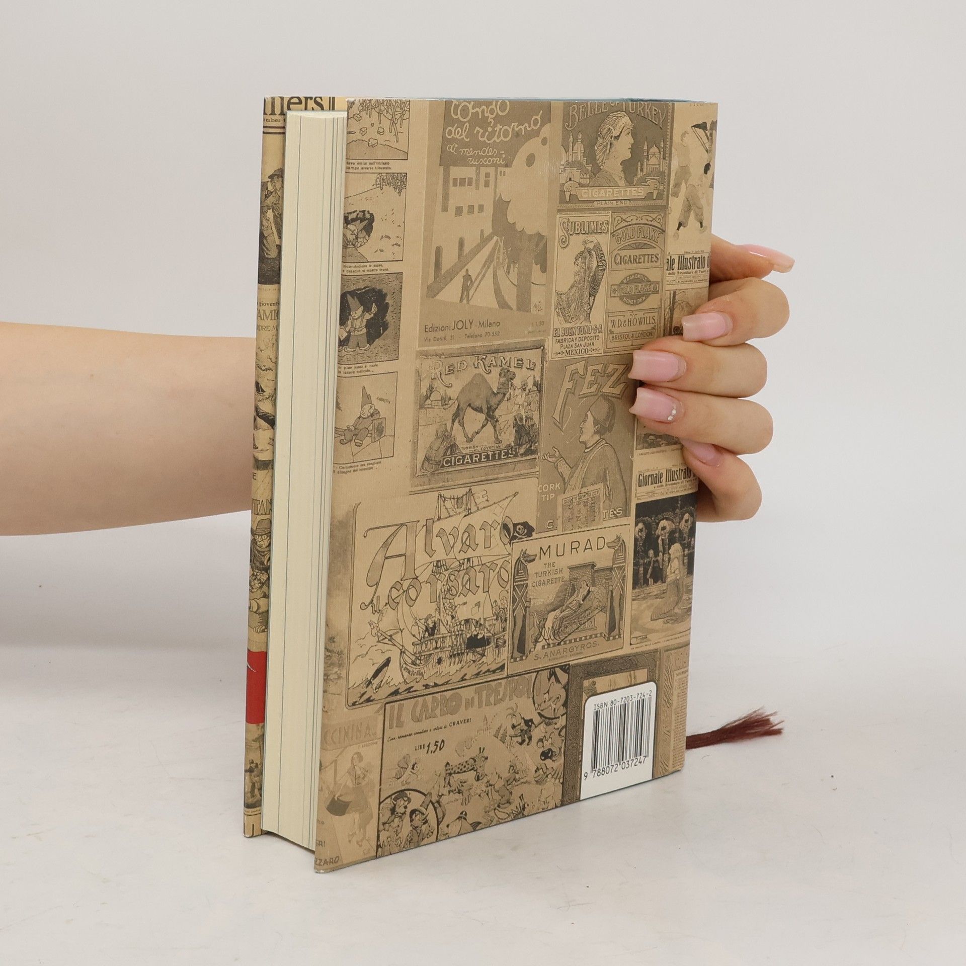 Umberto Eco Tajemný plamen královny Loany: Ilustrovaný román