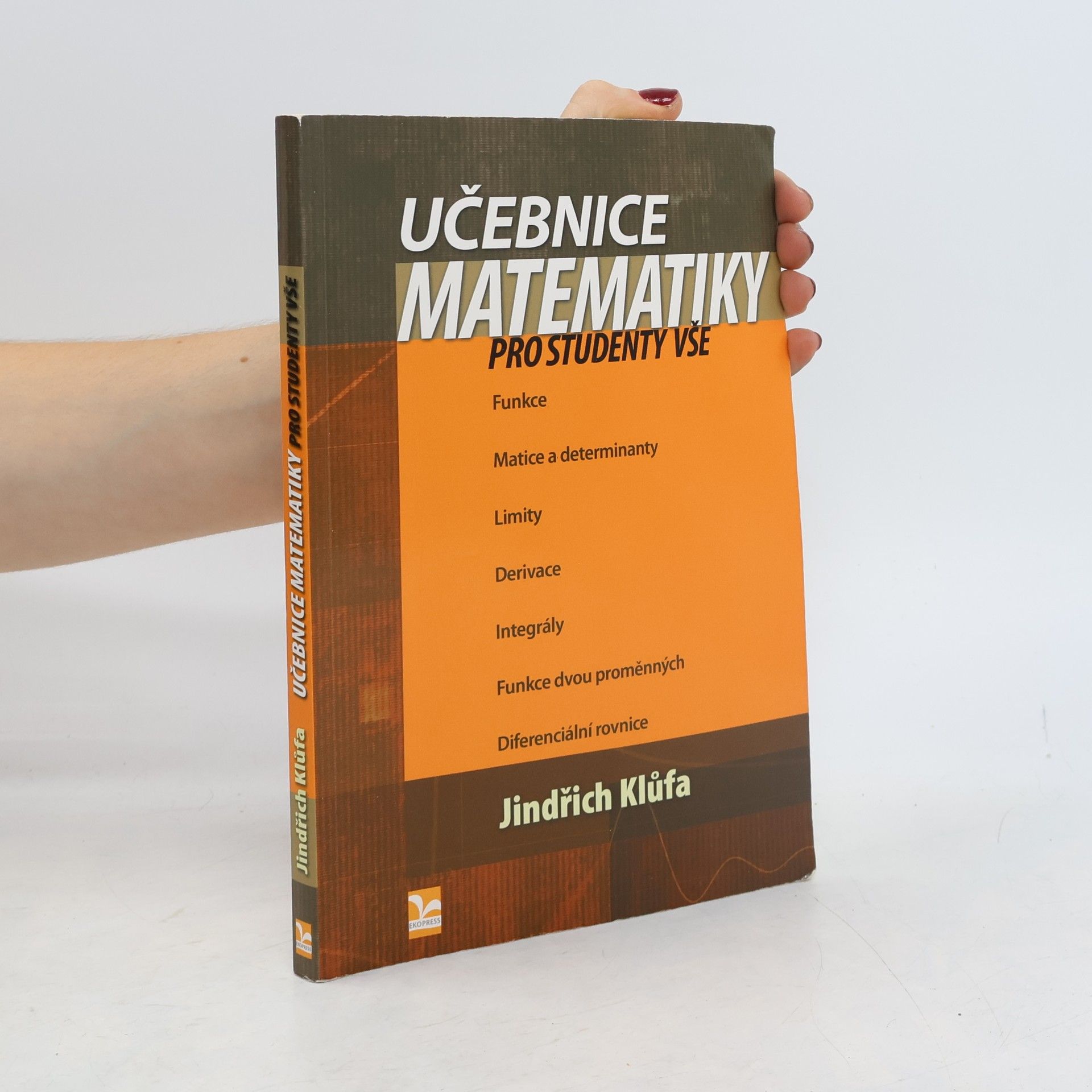 Jindřich Klůfa Učebnice matematiky pro studenty VŠE