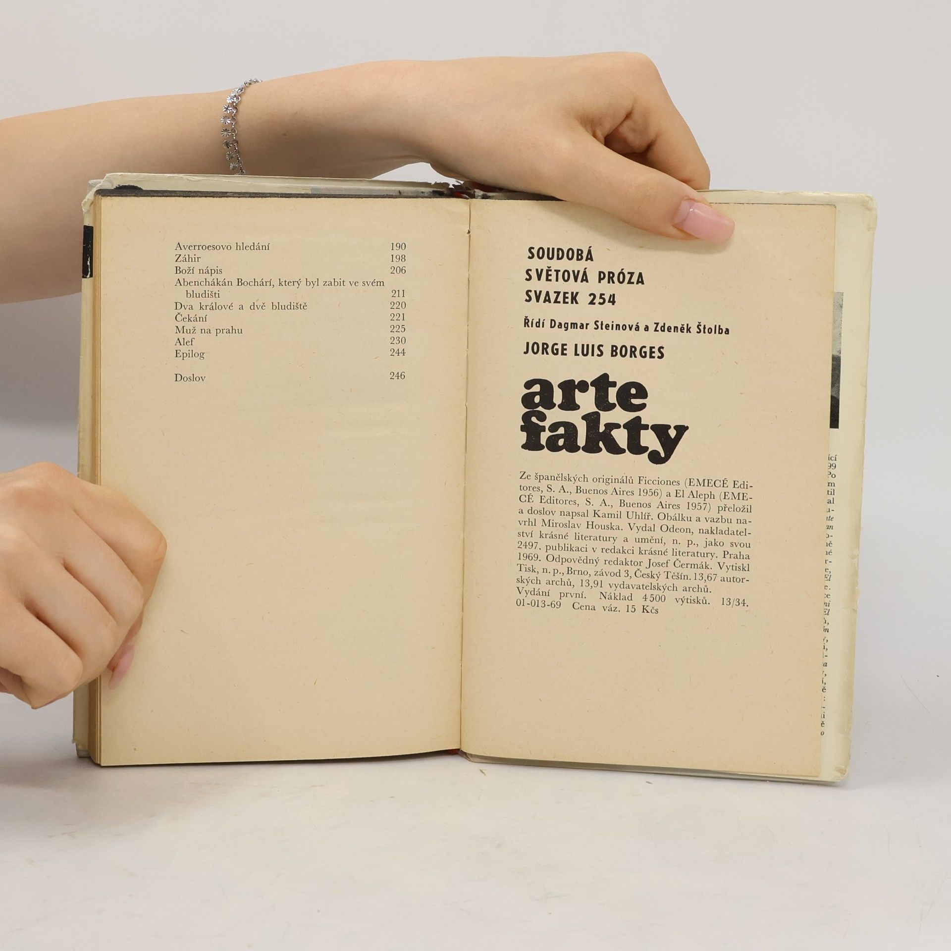 Jorge Luis Borges Artefakty