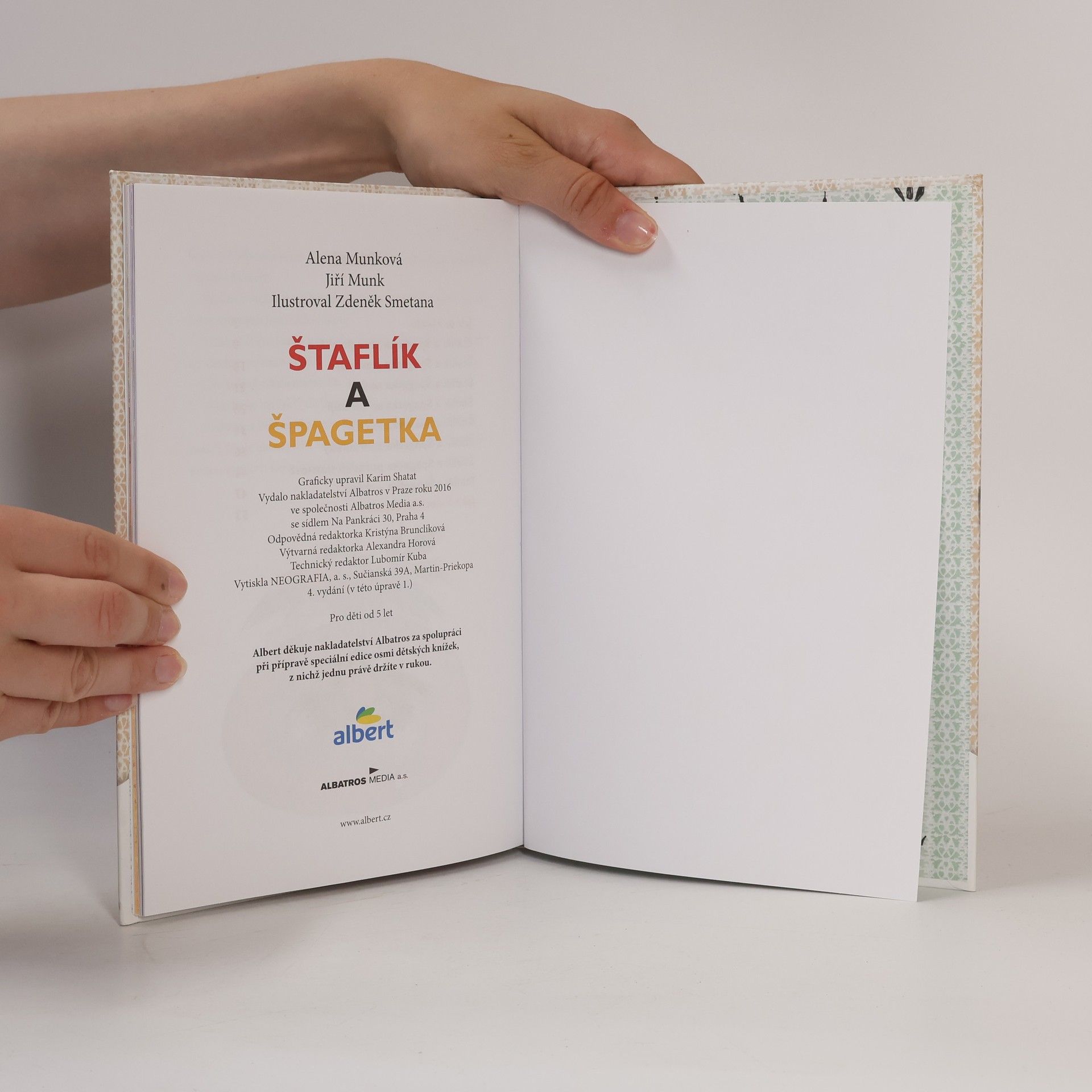 Alena Munková Štaflík a Špagetka