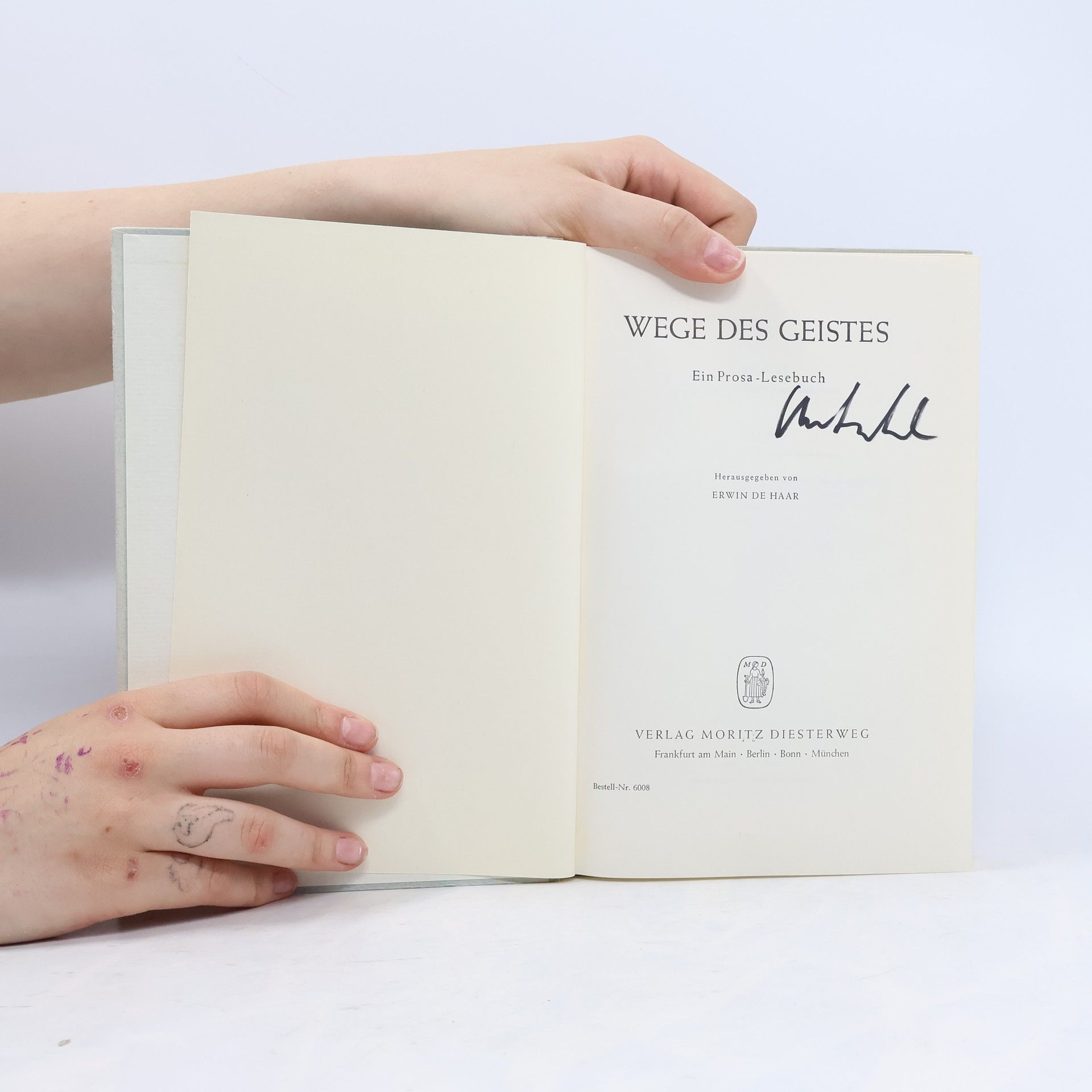 Erwin de Haar Wege des Geistes: Ein Prosa-Lesebuch