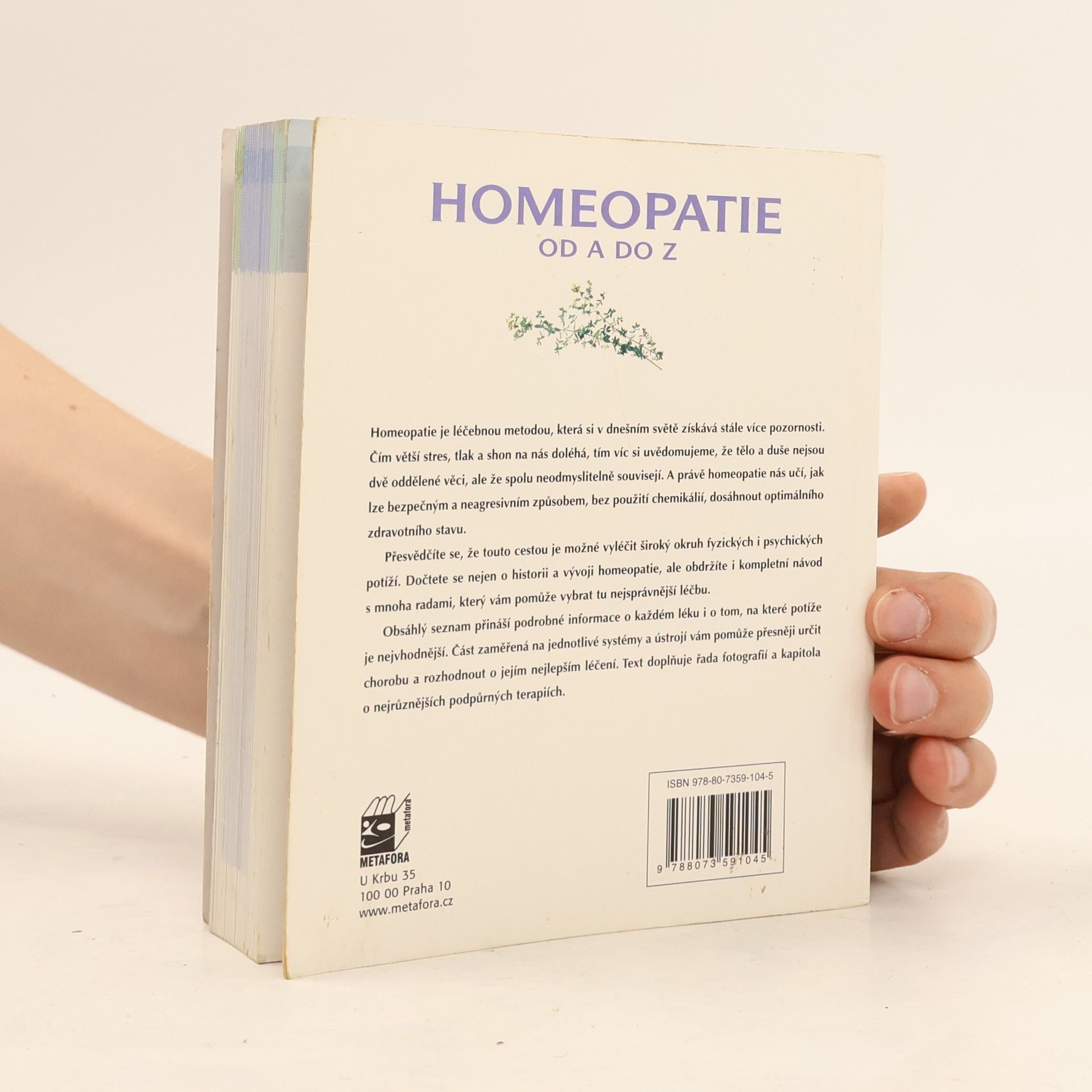 Ambika Wauters Homeopatie od A do Z: Všechno, co chcete vědět o této léčebné metodě