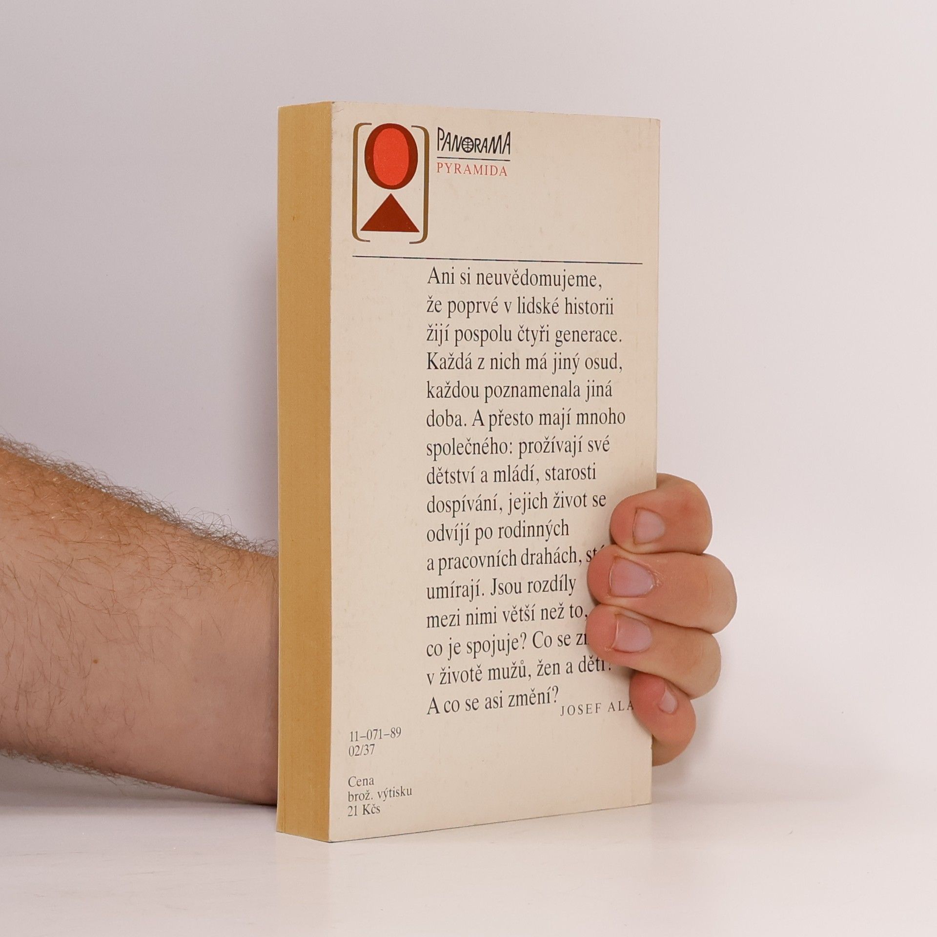 Josef Alan Etapy života očima sociologie