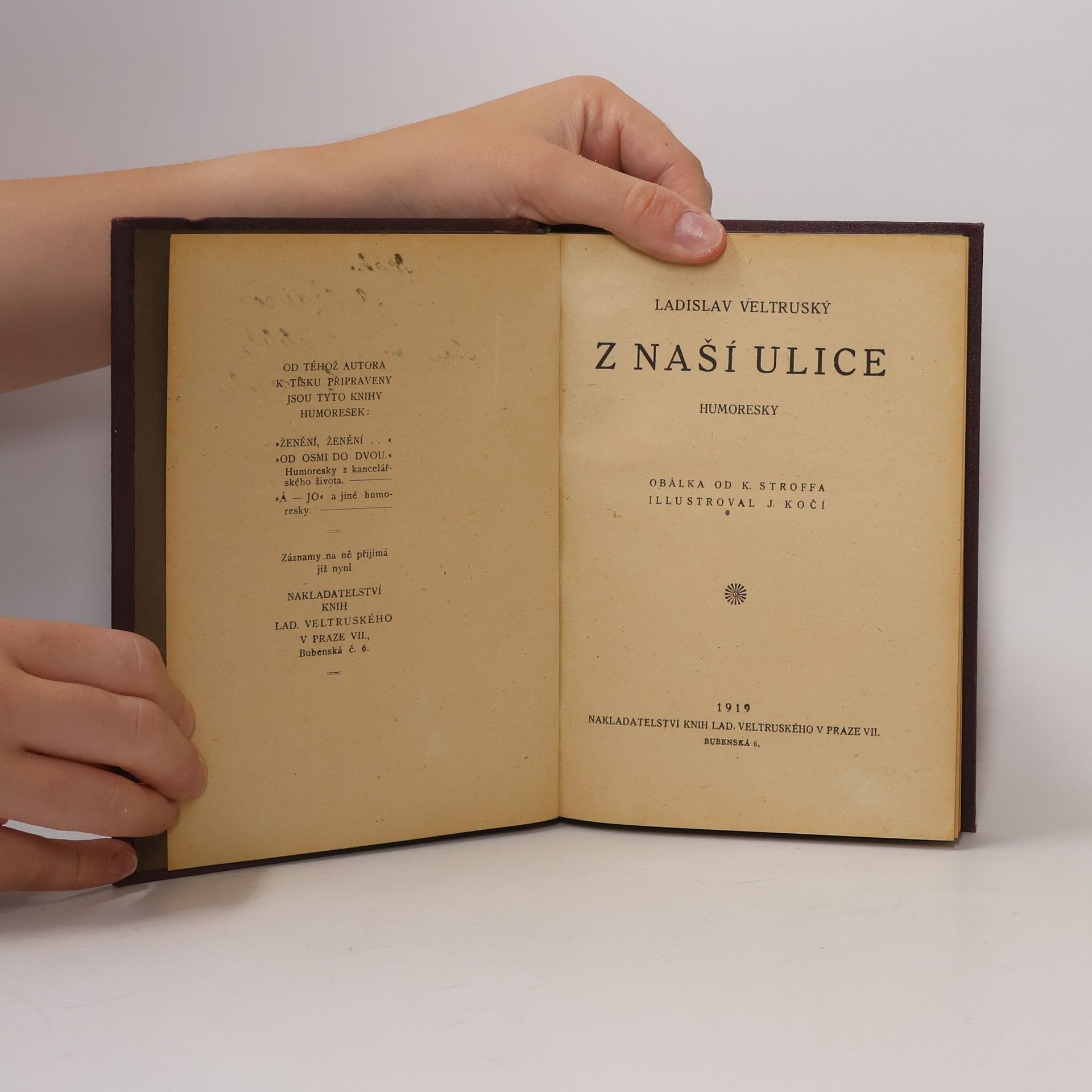 Ladislav Veltruský Z naší ulice