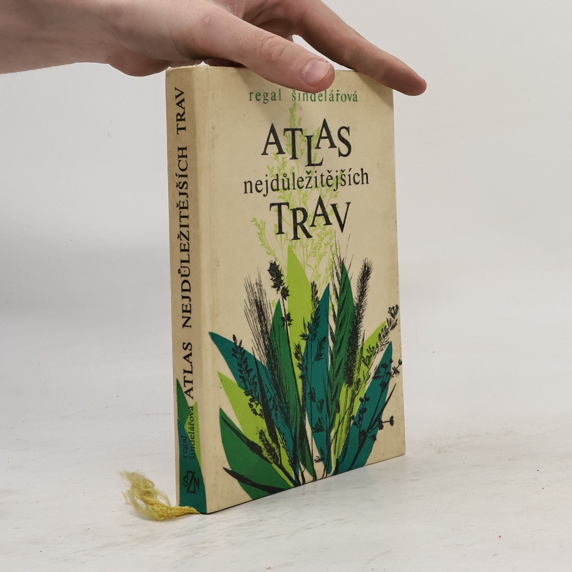 Jaroslava Šindelářová Atlas nejdůležitějších trav