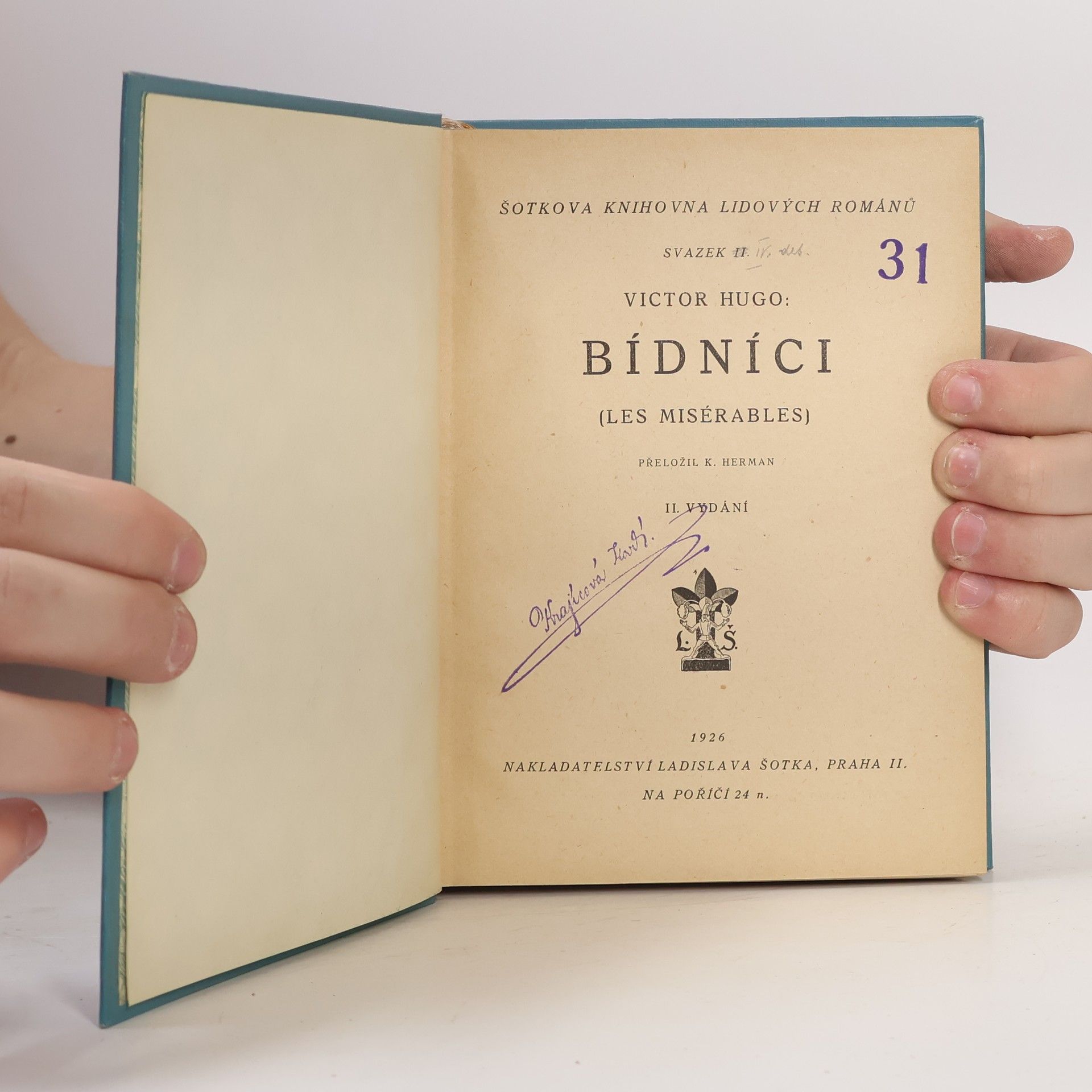 Victor Hugo Bídníci IV.