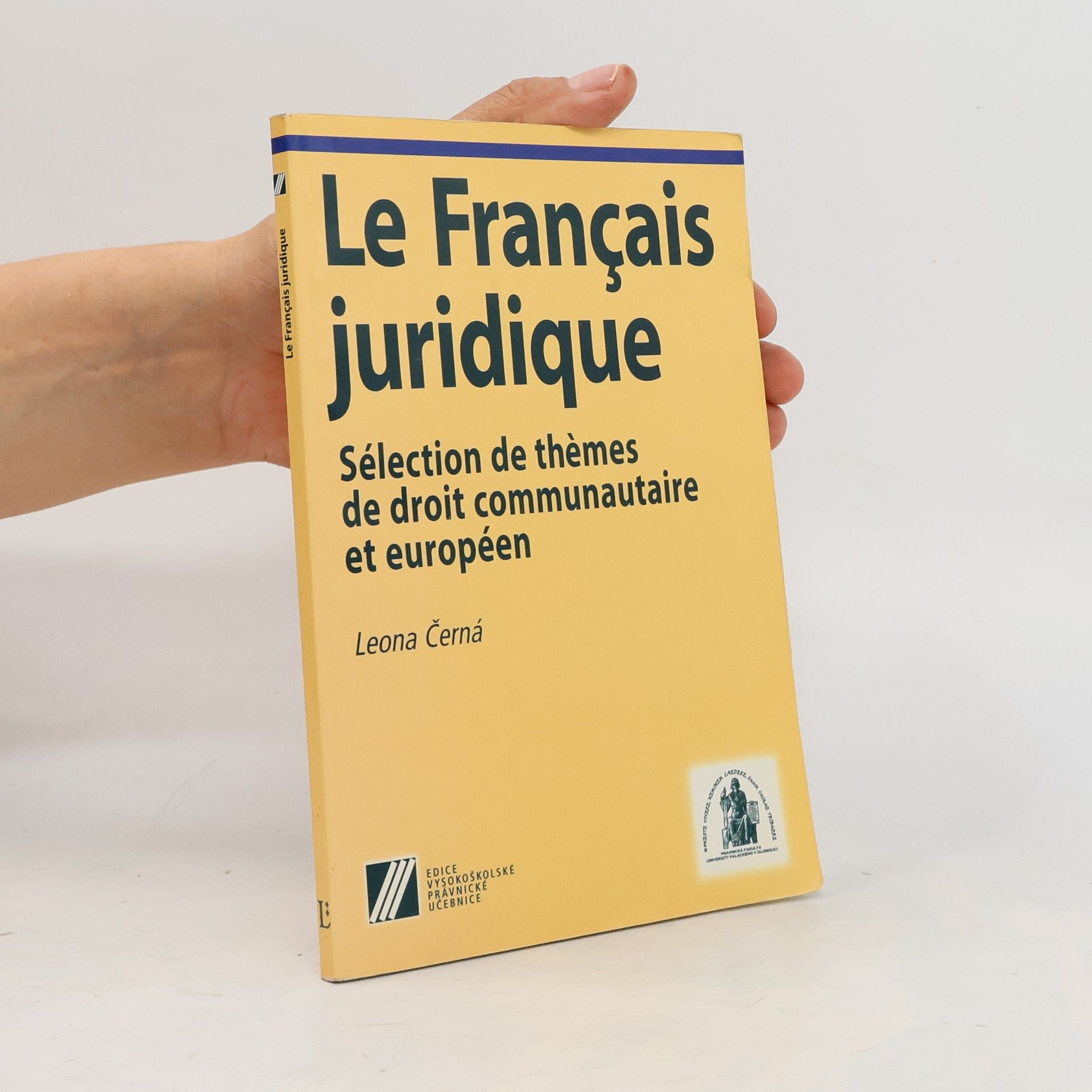 Leona Černá Le français juridique