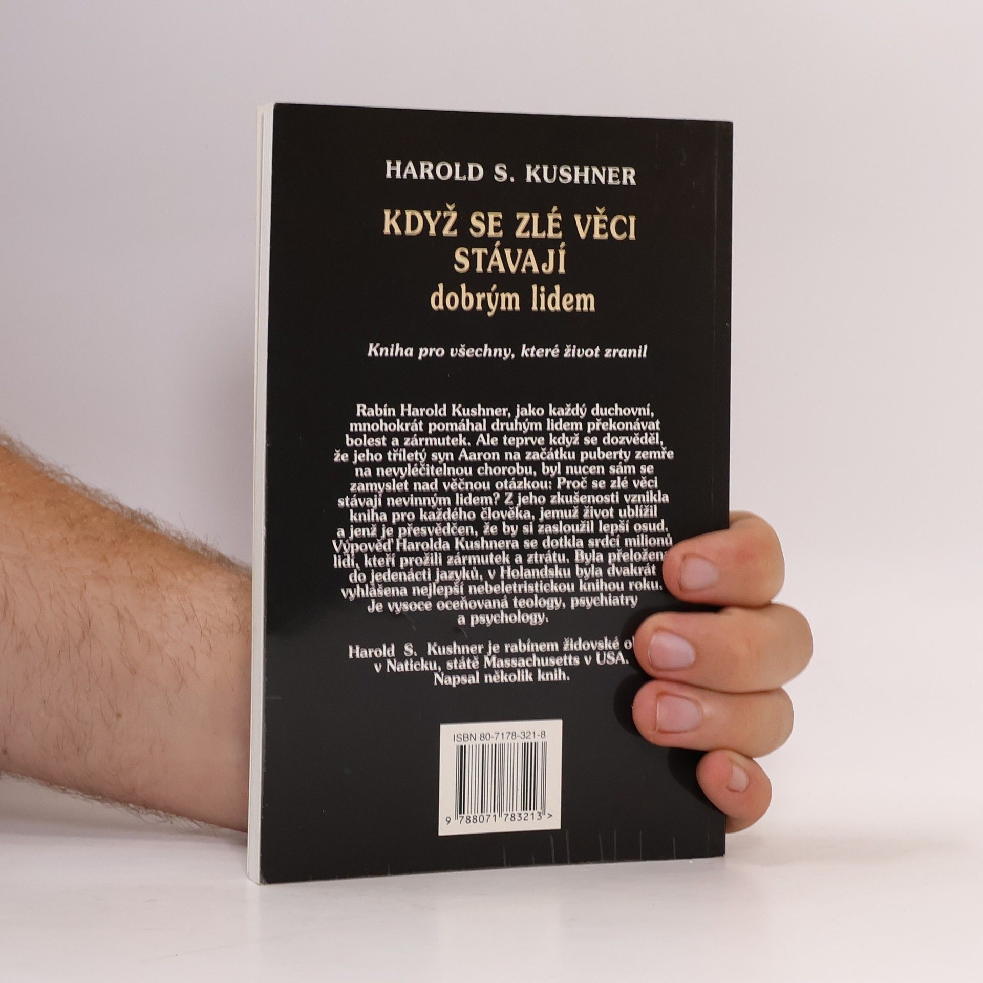 Hana Kašparovská Když se zlé věci stávají dobrým lidem