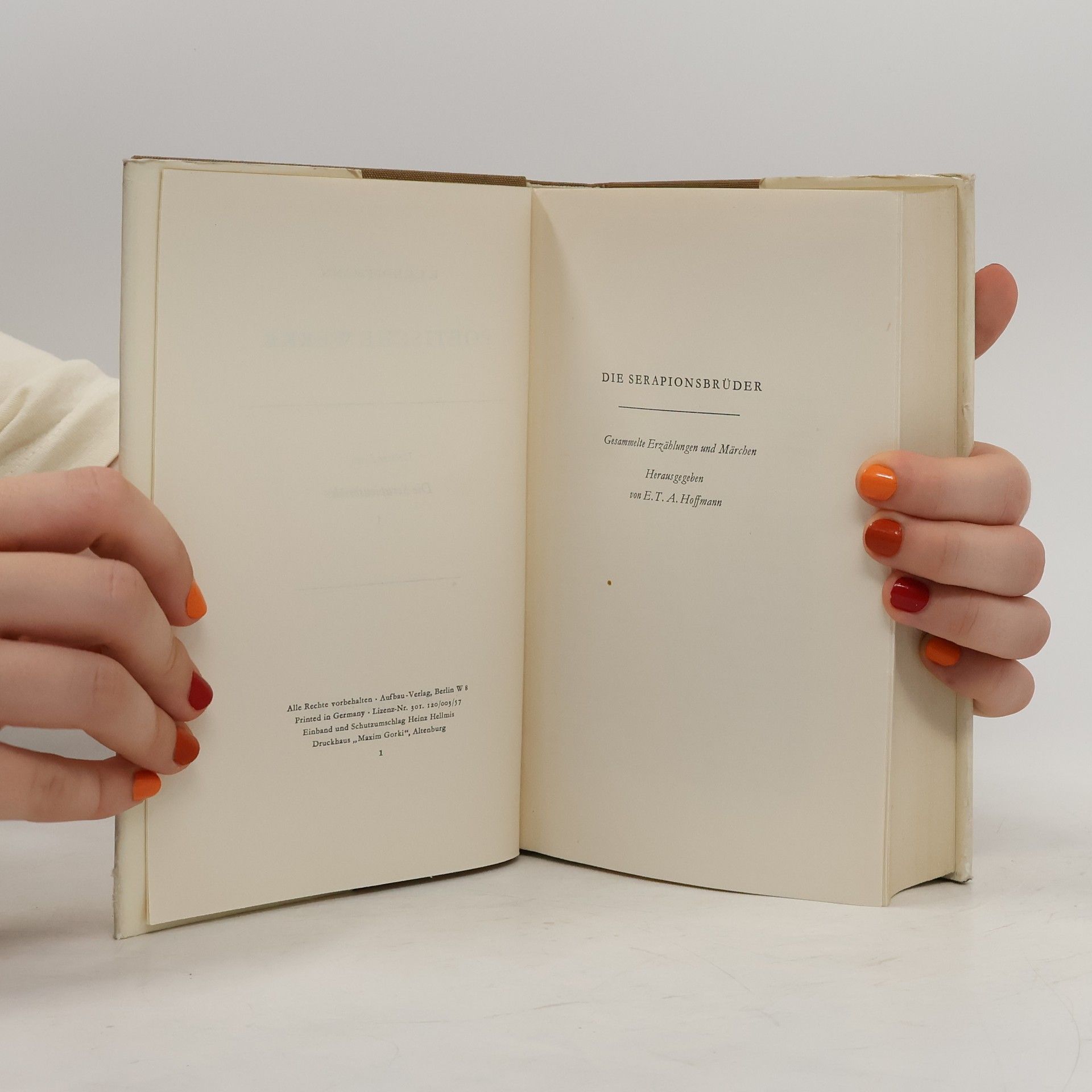 E. T. A. Hoffmann Poetische Werke 3