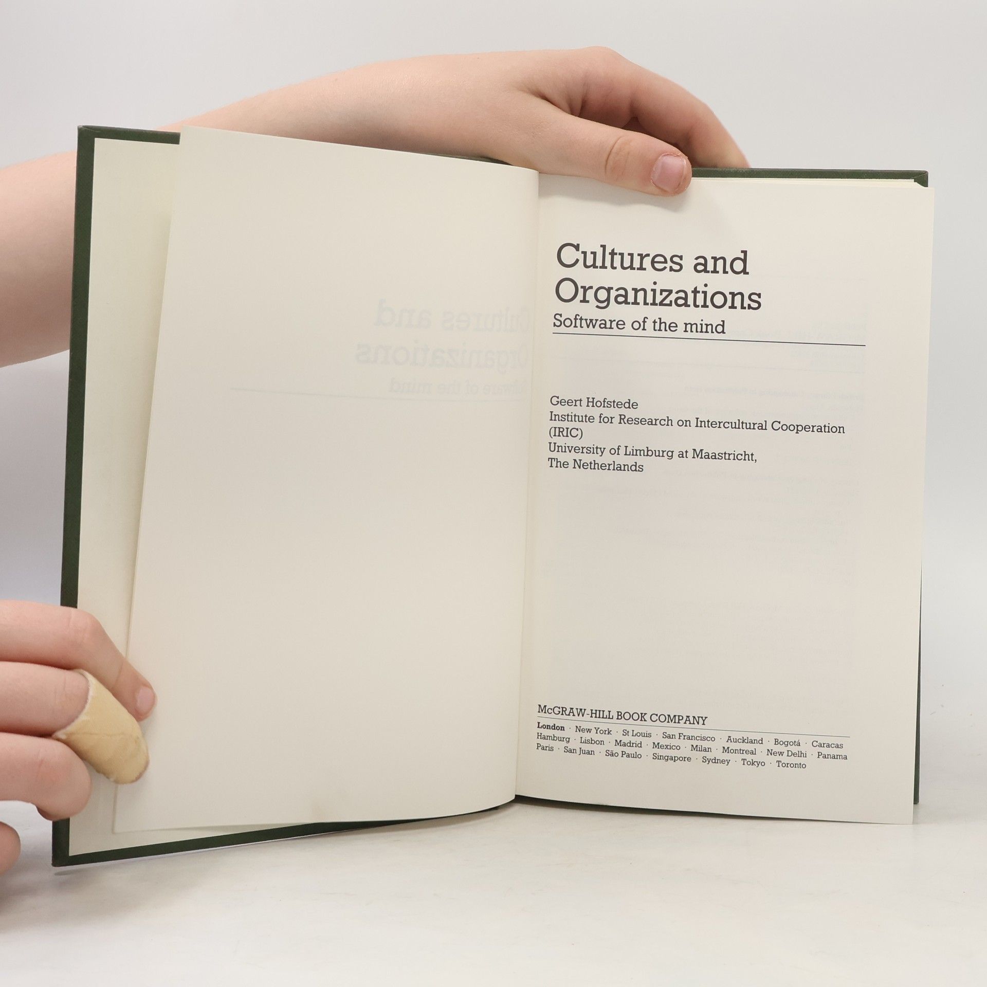 Geert Hofstede Cultures And Organizations