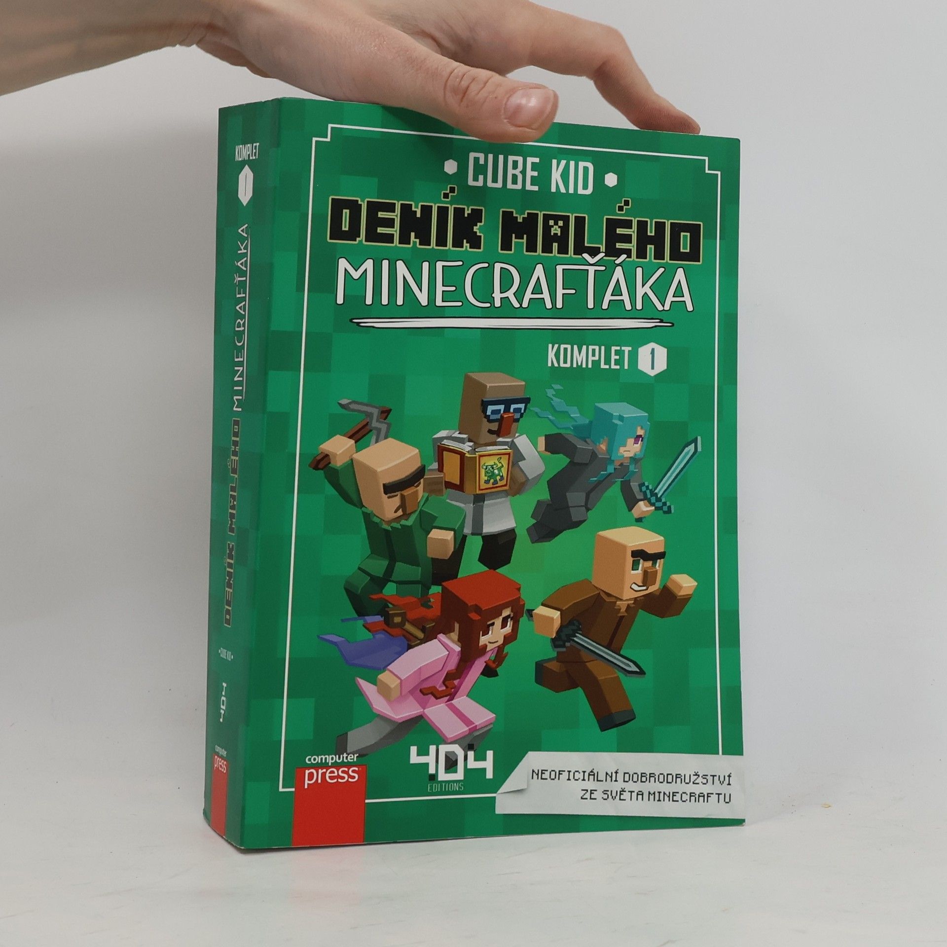 Marie Kala Deník malého Minecrafťáka. Komplet 1