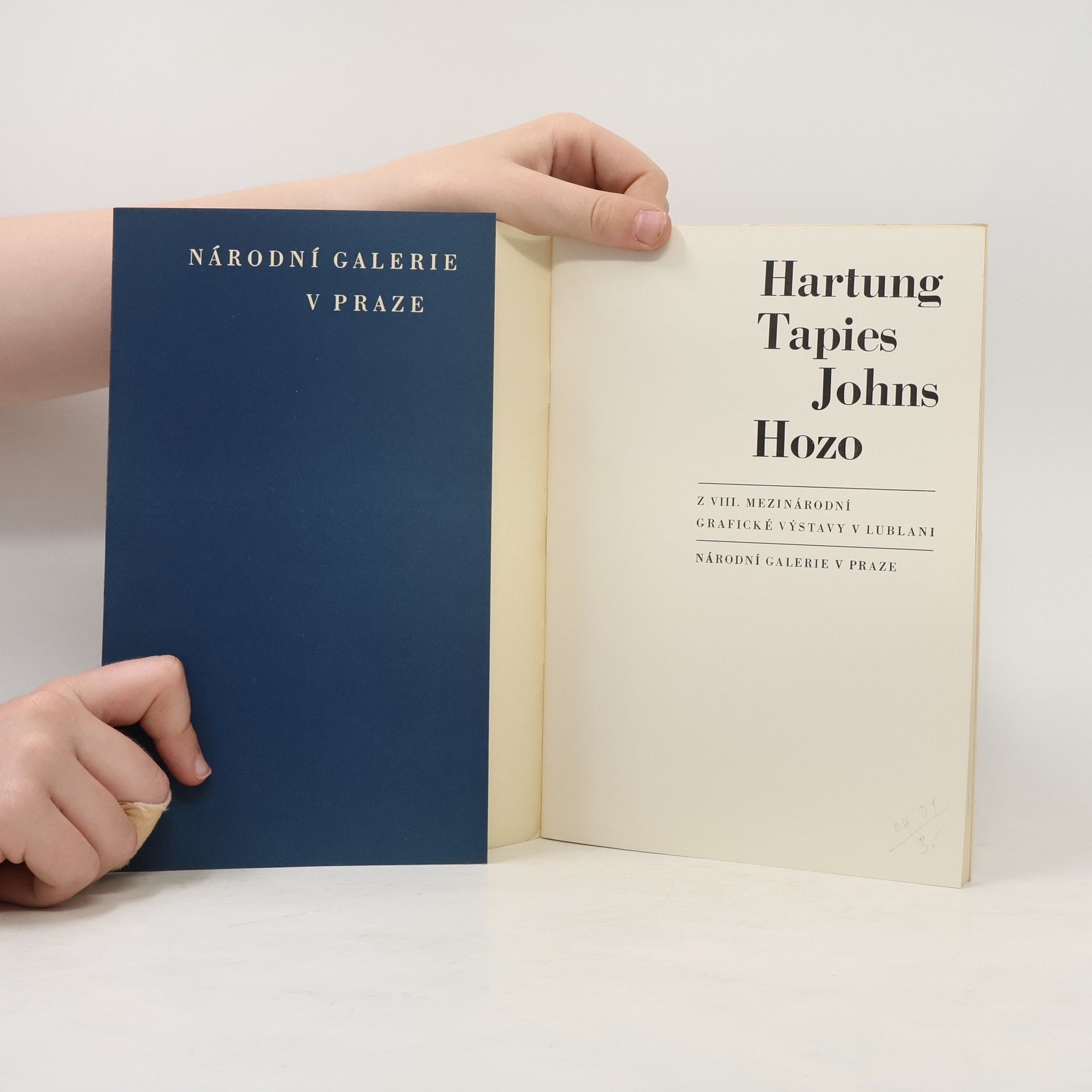 AA.VV. Hartung, Tapies, Johns, Hozo