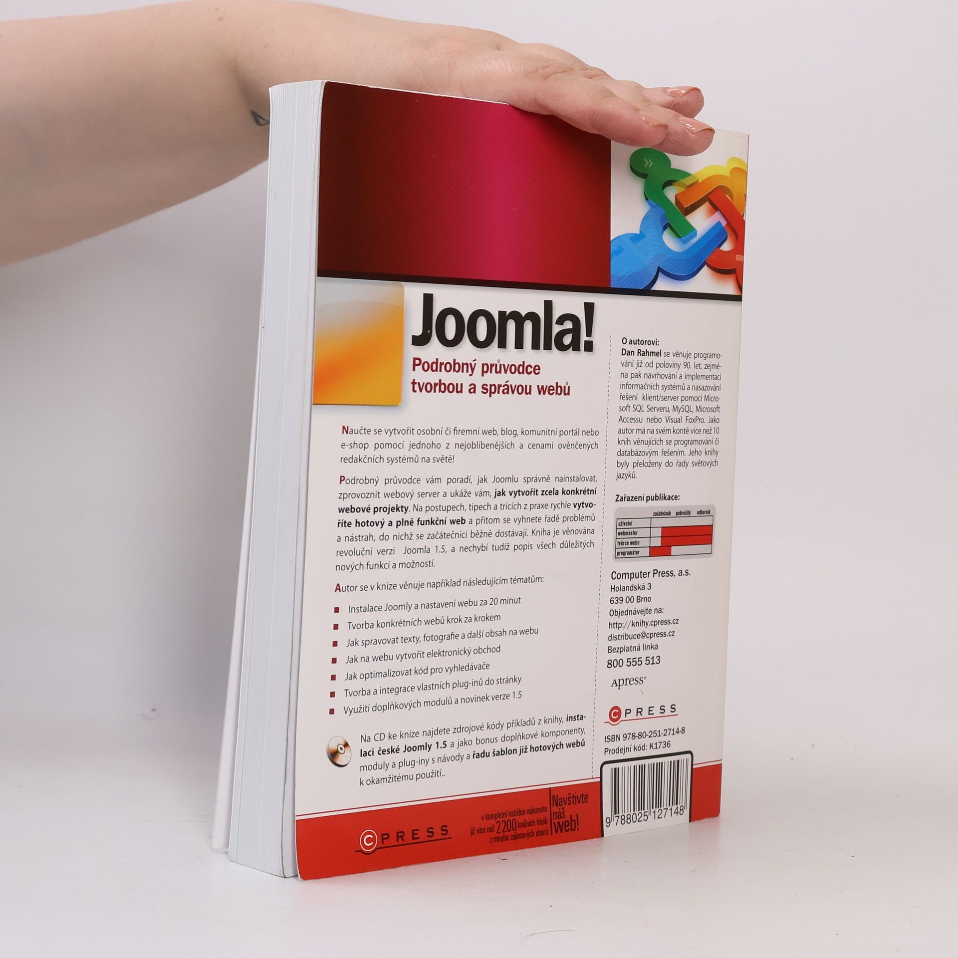 Dan Rahmel Joomla! Podrobný průvodce tvorbou a správou webů