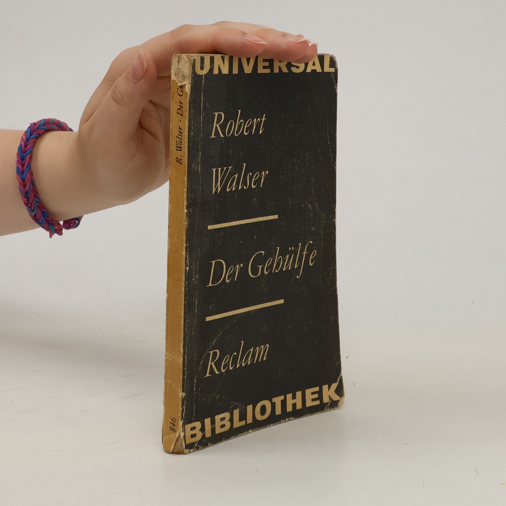 Robert Walser Der Gehülfe