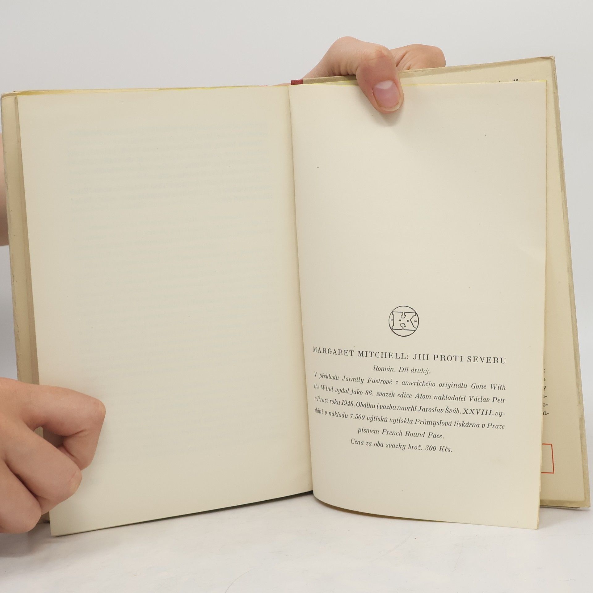 Margaret Mitchell Jih proti severu po bouři II