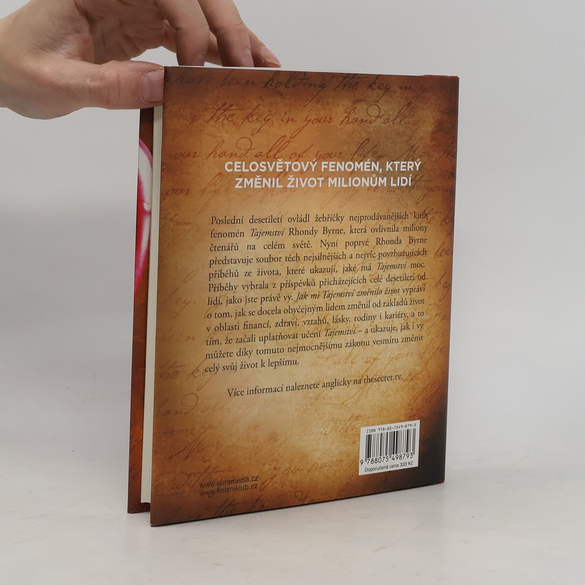 Rhonda Byrne Jak mi Tajemství změnilo život