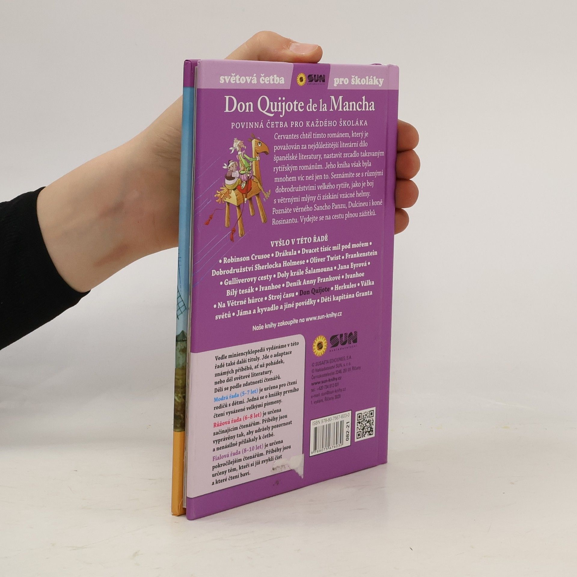 María Asensio Světová četba pro školáky: Don Quijote de la Mancha