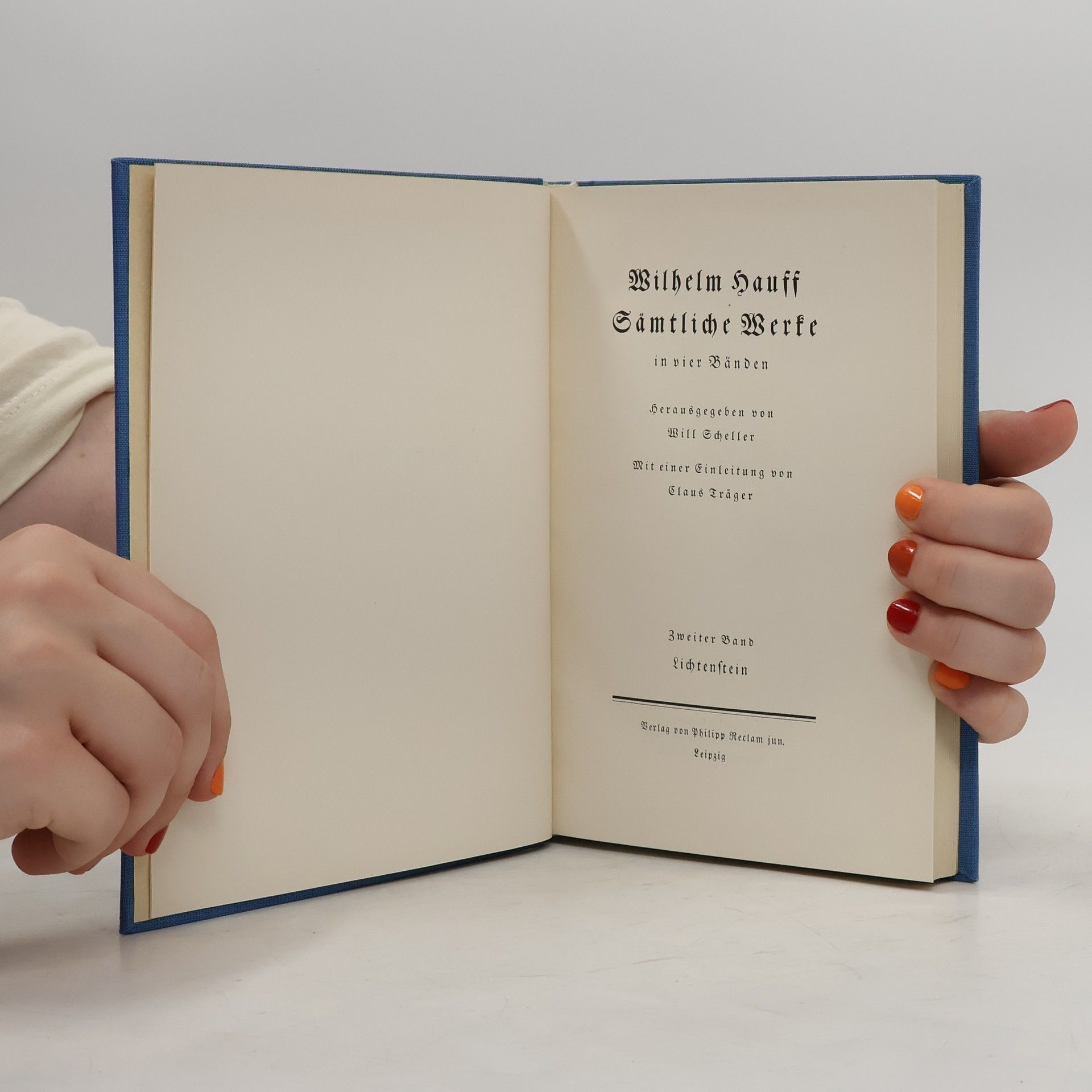 Wilhelm Hauff Sämtliche Werke 2