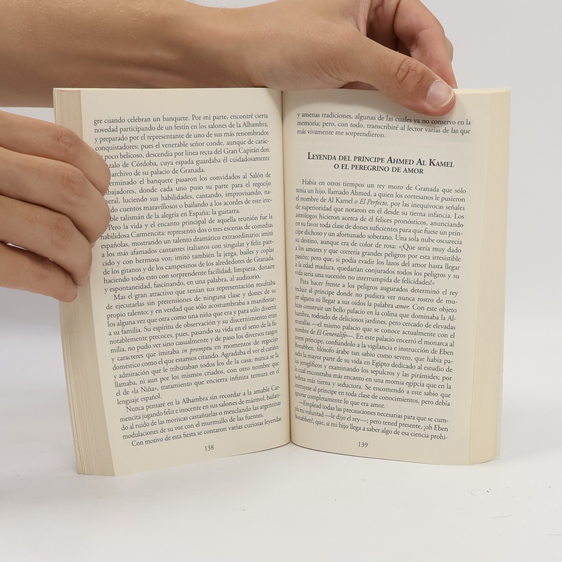 Washington Irving Cuentos de la Alhambra