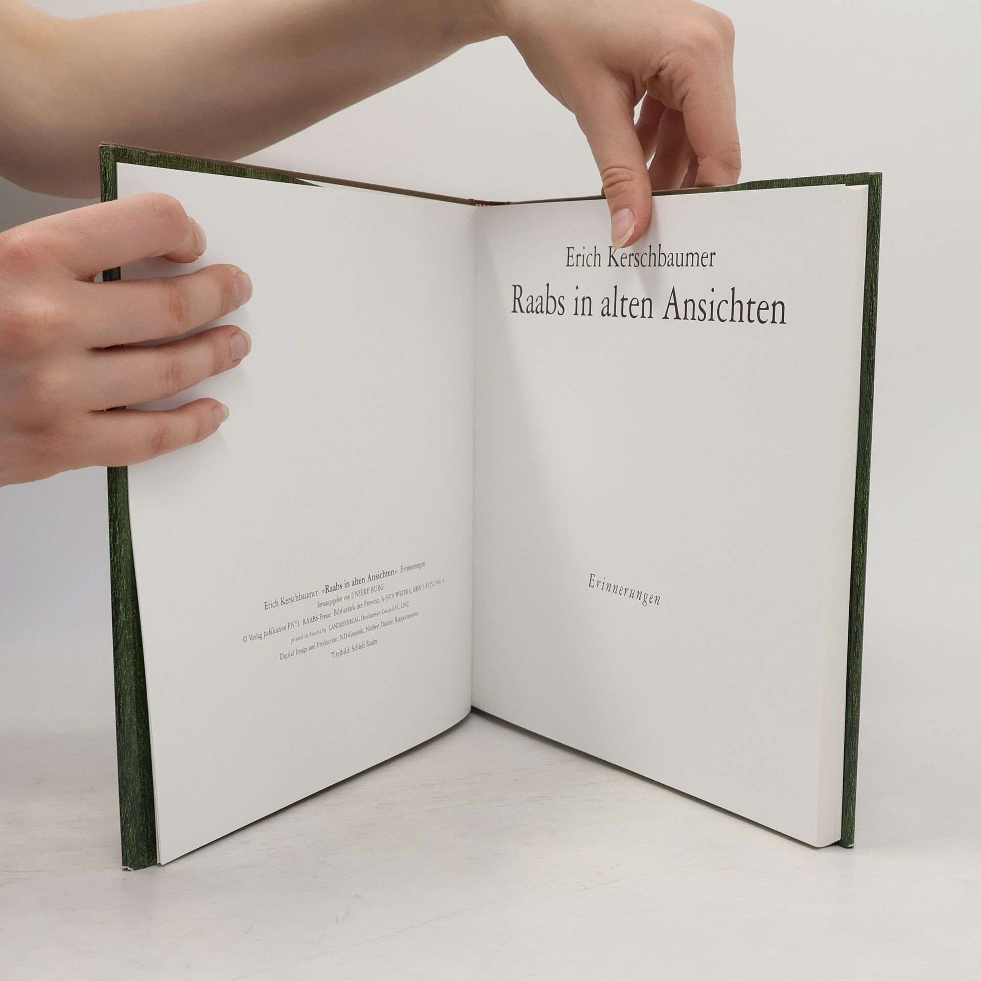 Erich Kerschbaumer Raabs in alten Ansichten
