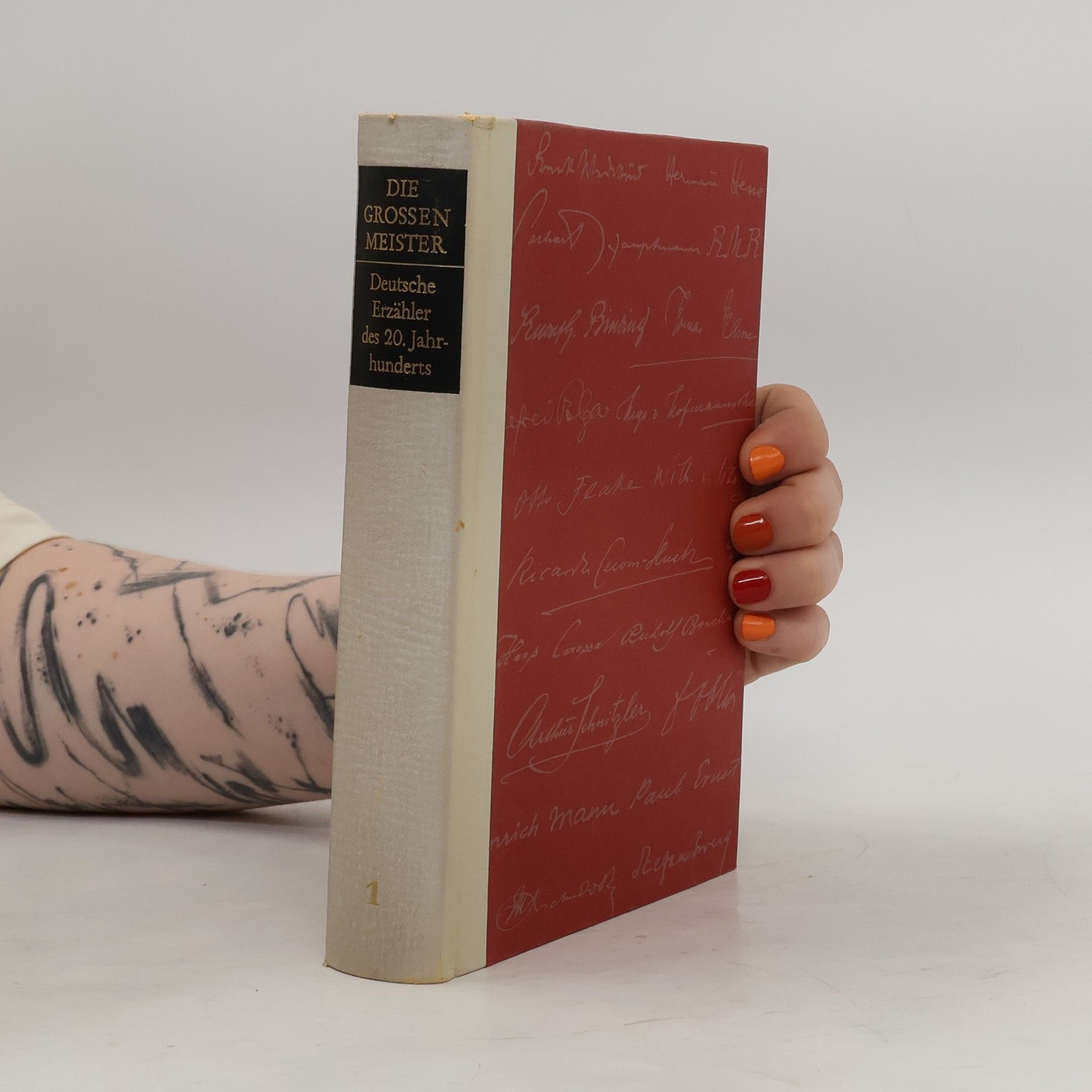 Various authors Die Grossen Meister I. Deutsche Erzähler des 20. Jahrhunderts