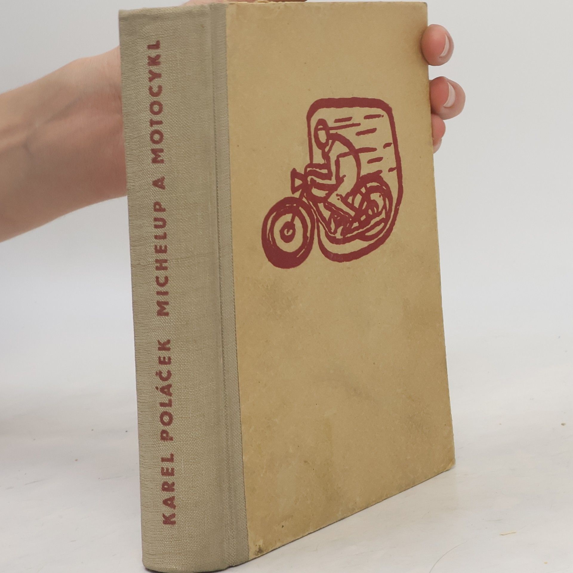 Karel Poláček Michelup a motocykl