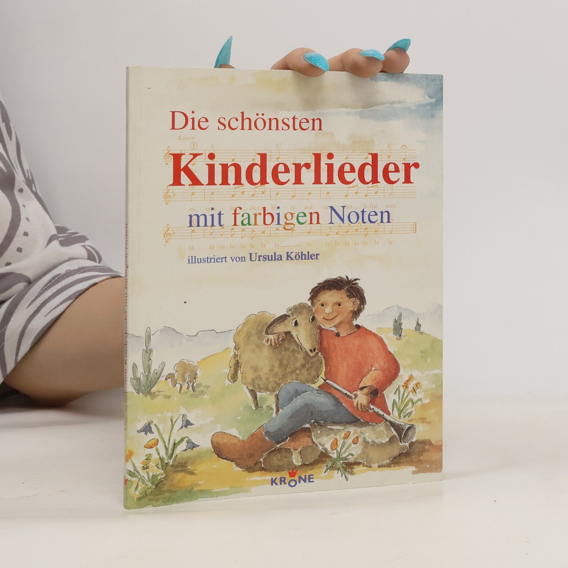 Die schönsten Kinderlieder : mit farbigen Noten