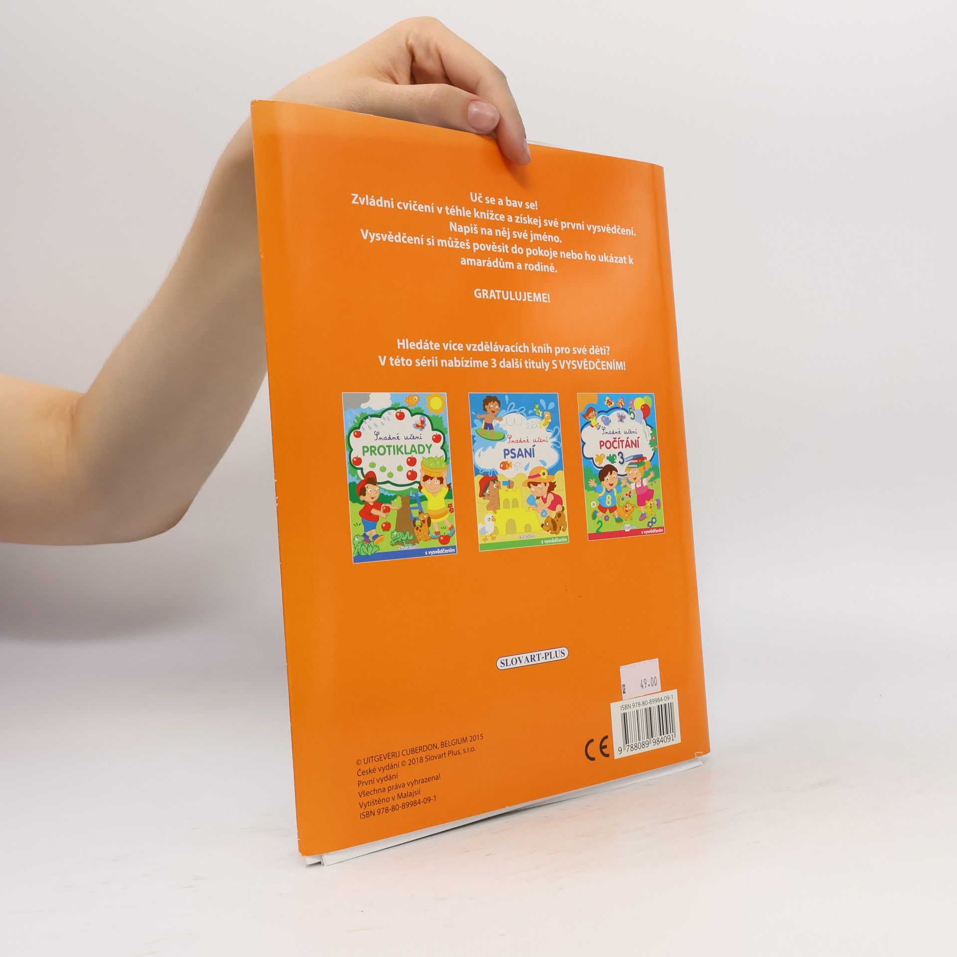 Autorenkollektiv Snadné učení tvary a barvy