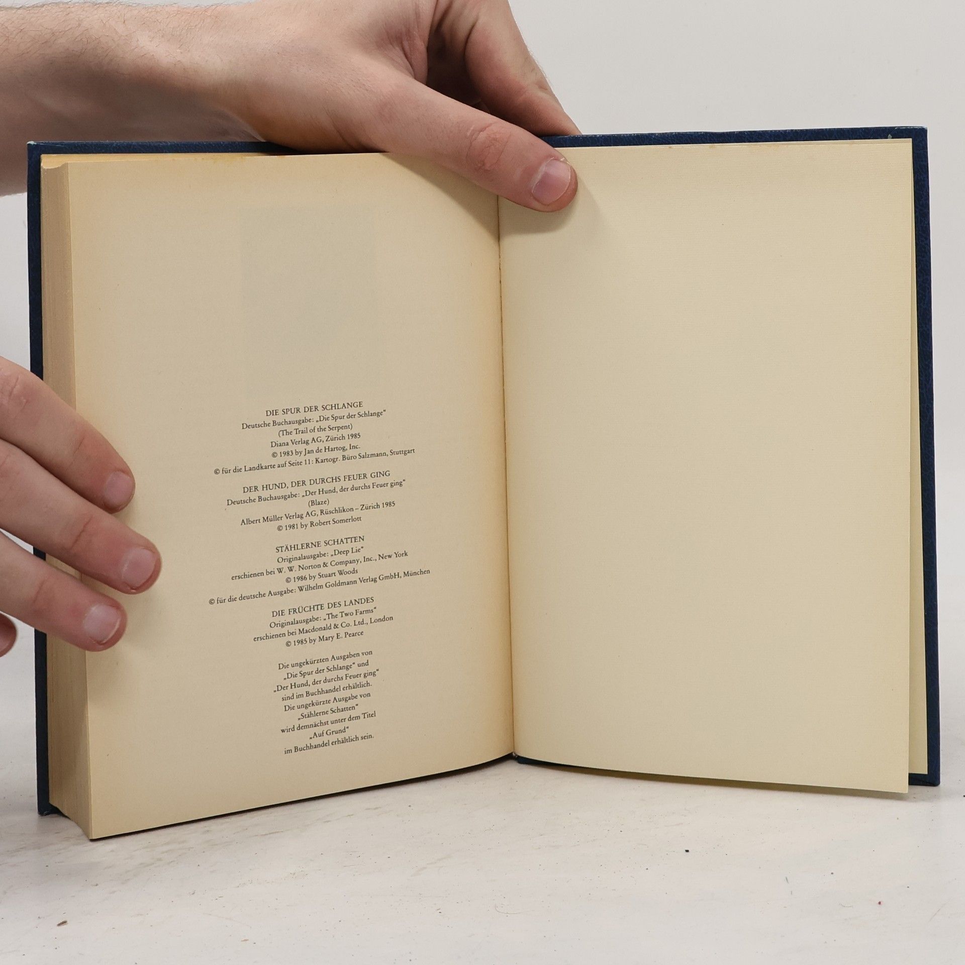 Jan de Hartog Reader's Digest Auswahlbücher