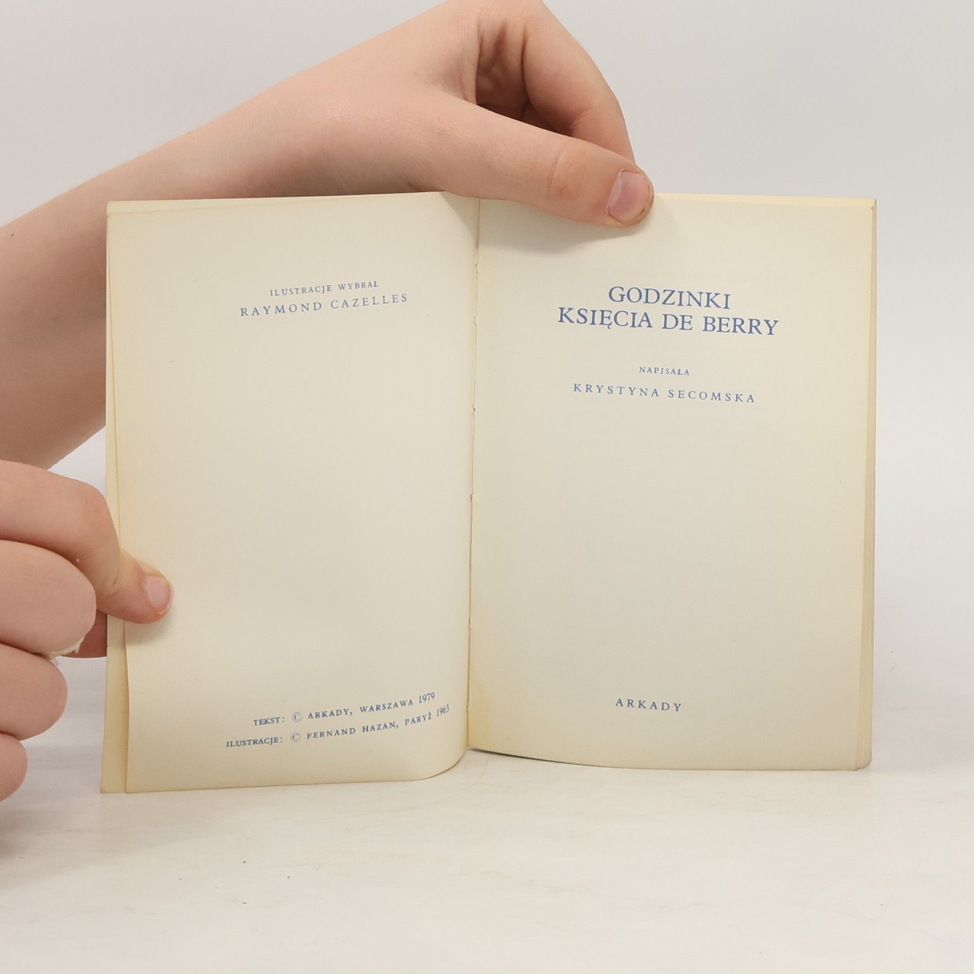 Autores varios Godzinki księcia de Berry