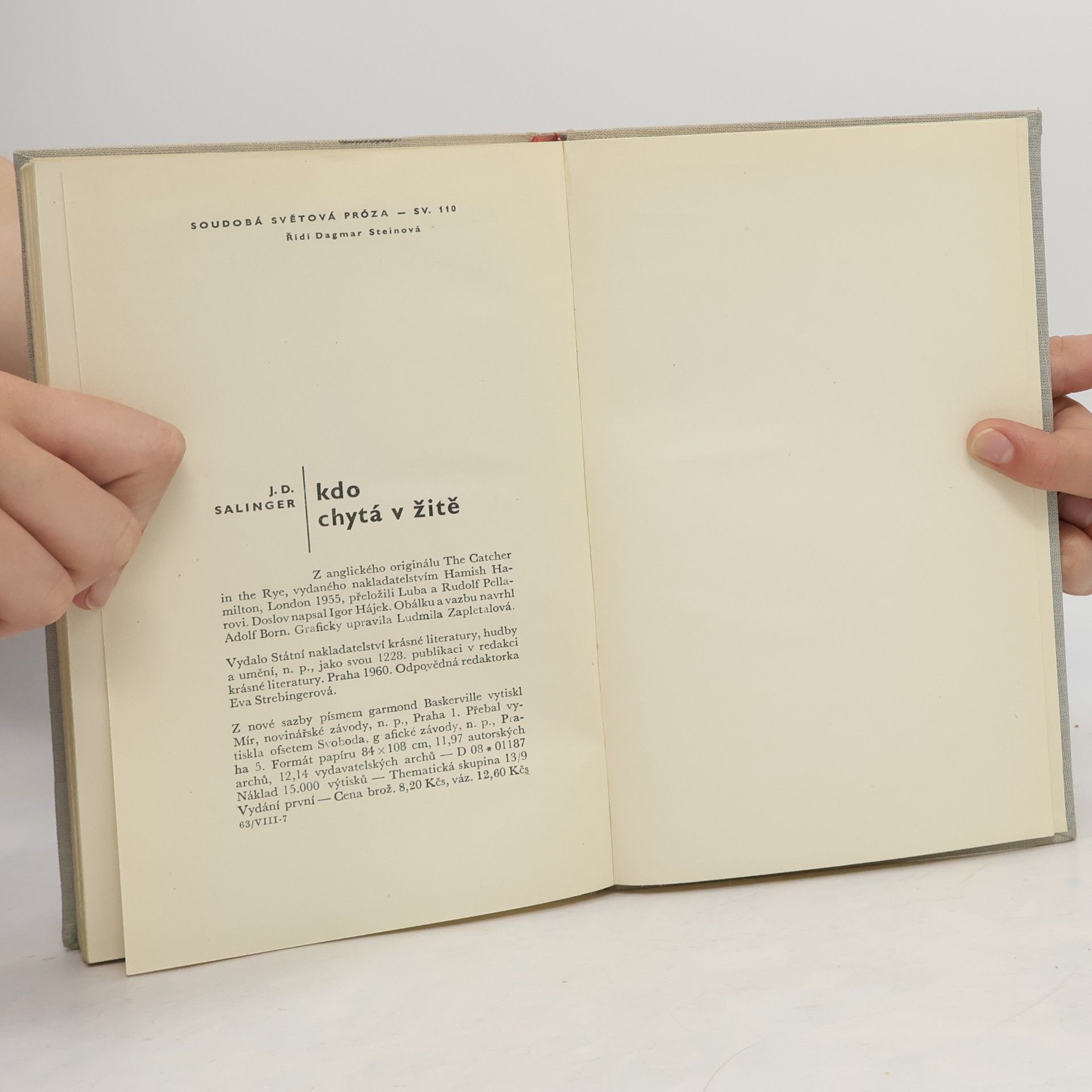 J. D. Salinger Kdo chytá v žitě