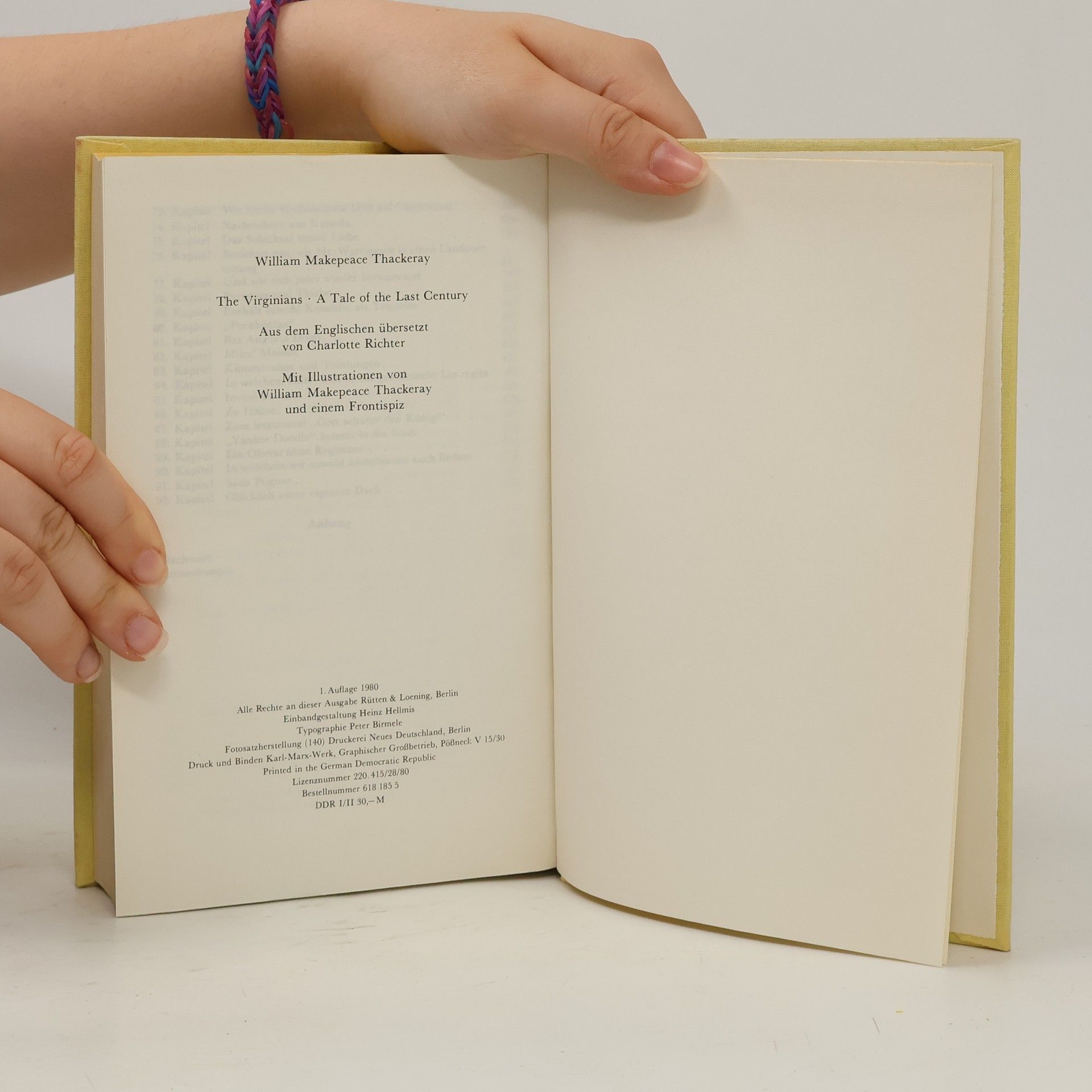 William Makepeace Thackeray Die Virginier