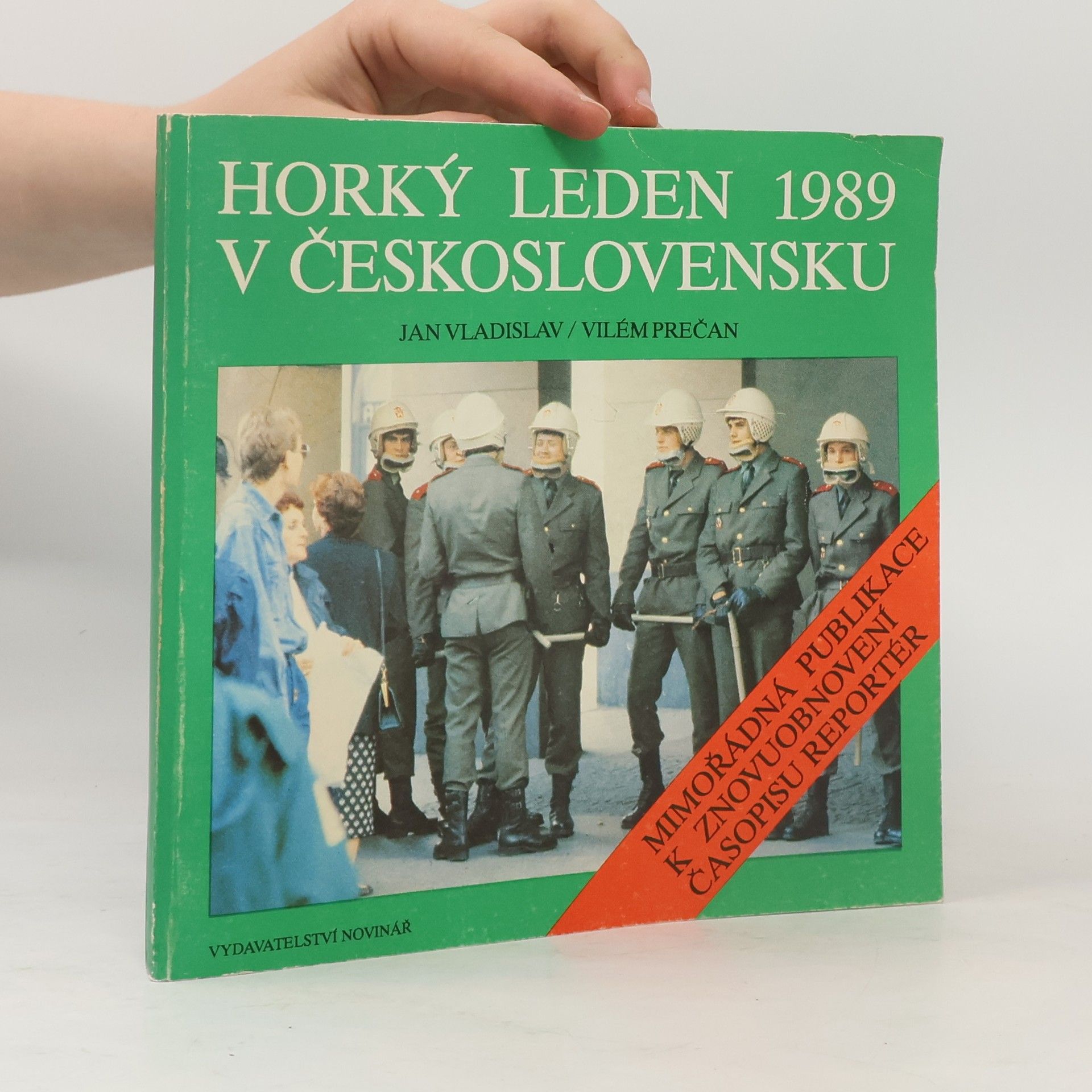 Vilém Prečan Horký leden 1989 v Československu