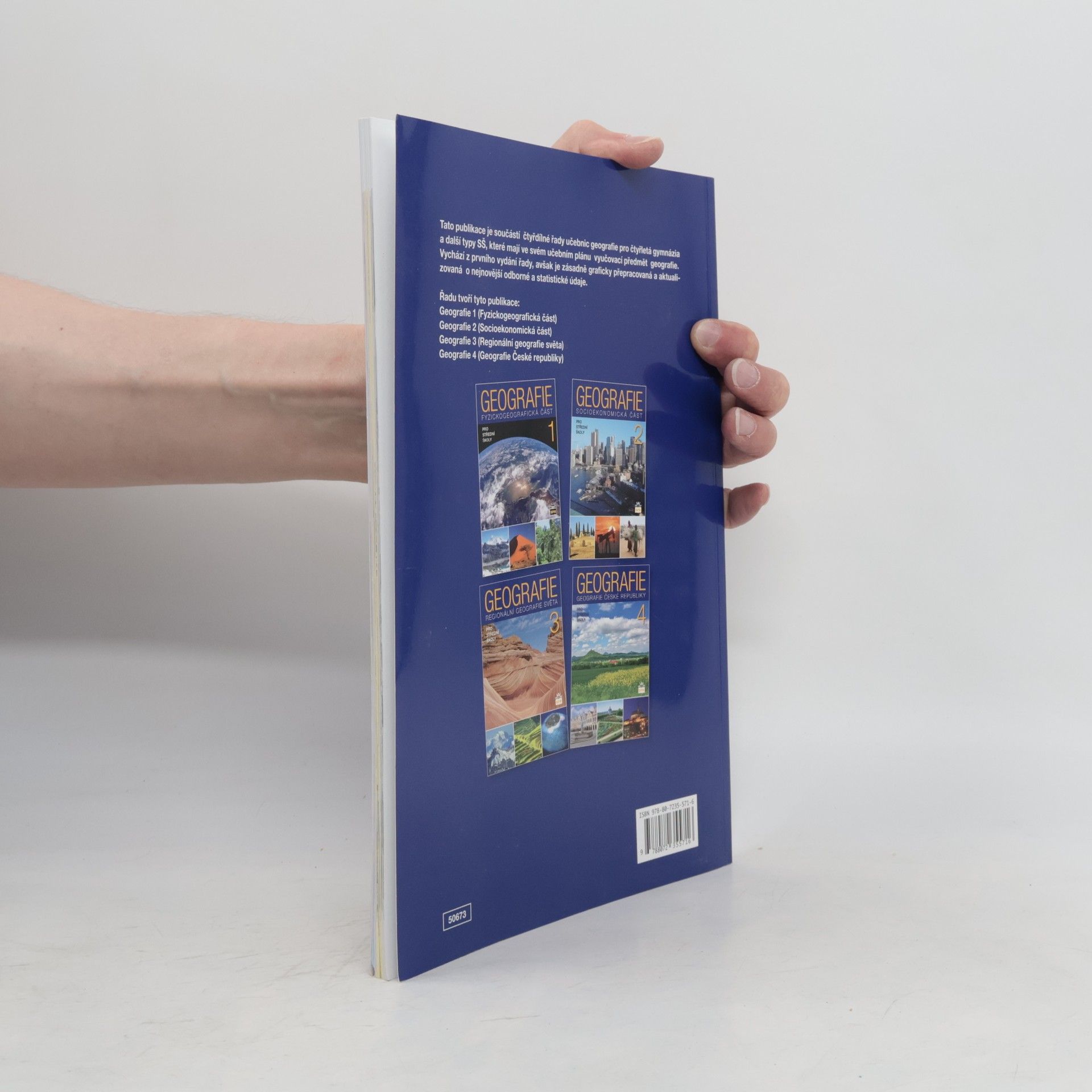 Jiří Kastner Geografie 4 : geografie České republiky: Pro střední školy