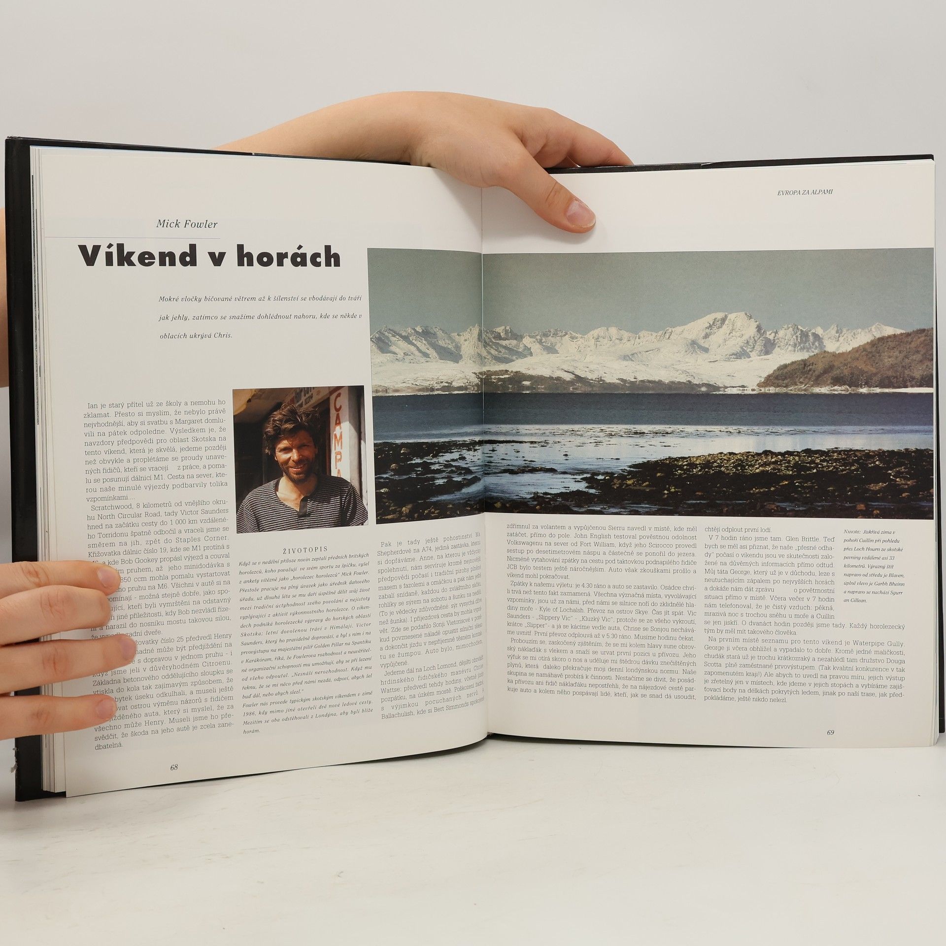 Chris Bonington Slavné výstupy: Kronika světového horolezectví