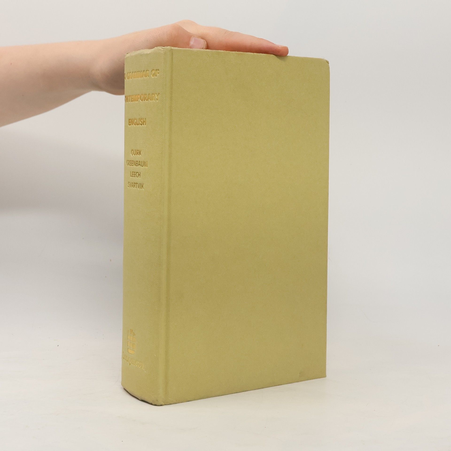 Randolph Quirk A grammar of contemporary english