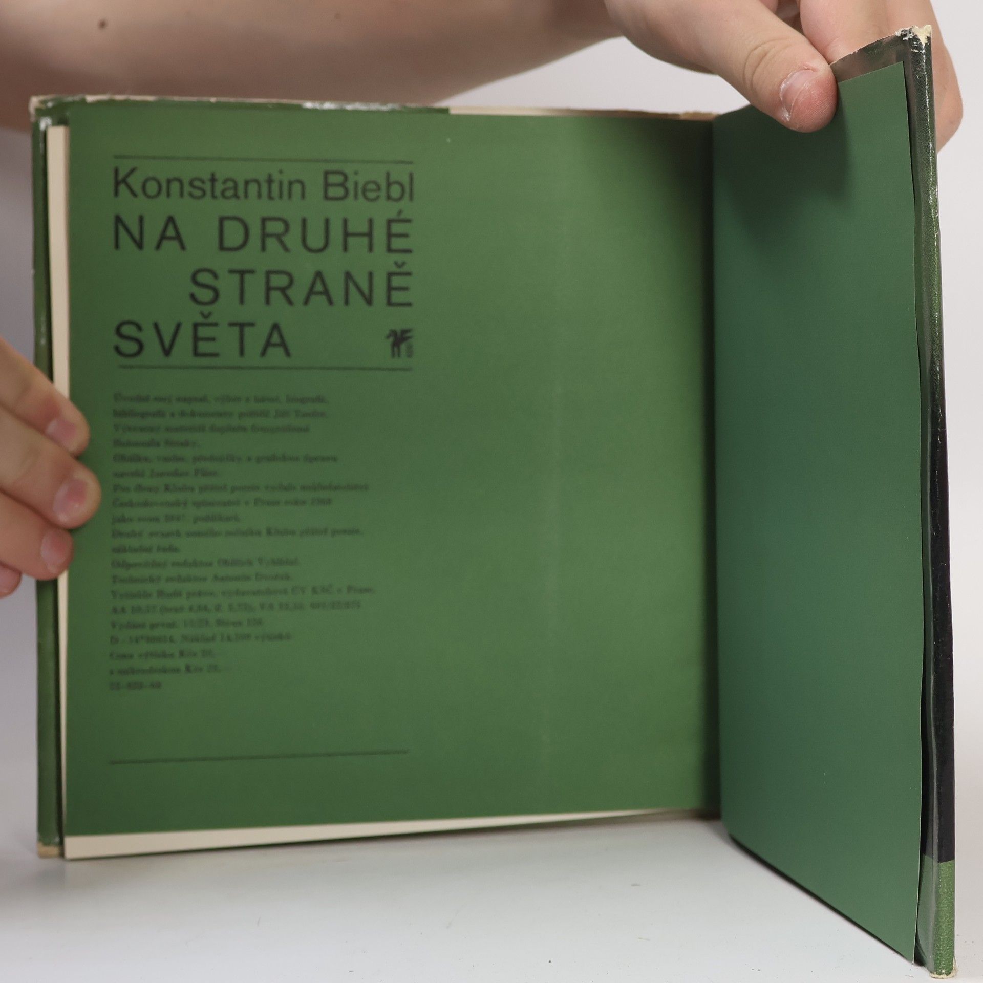 Konstantin Biebl Na druhé straně světa