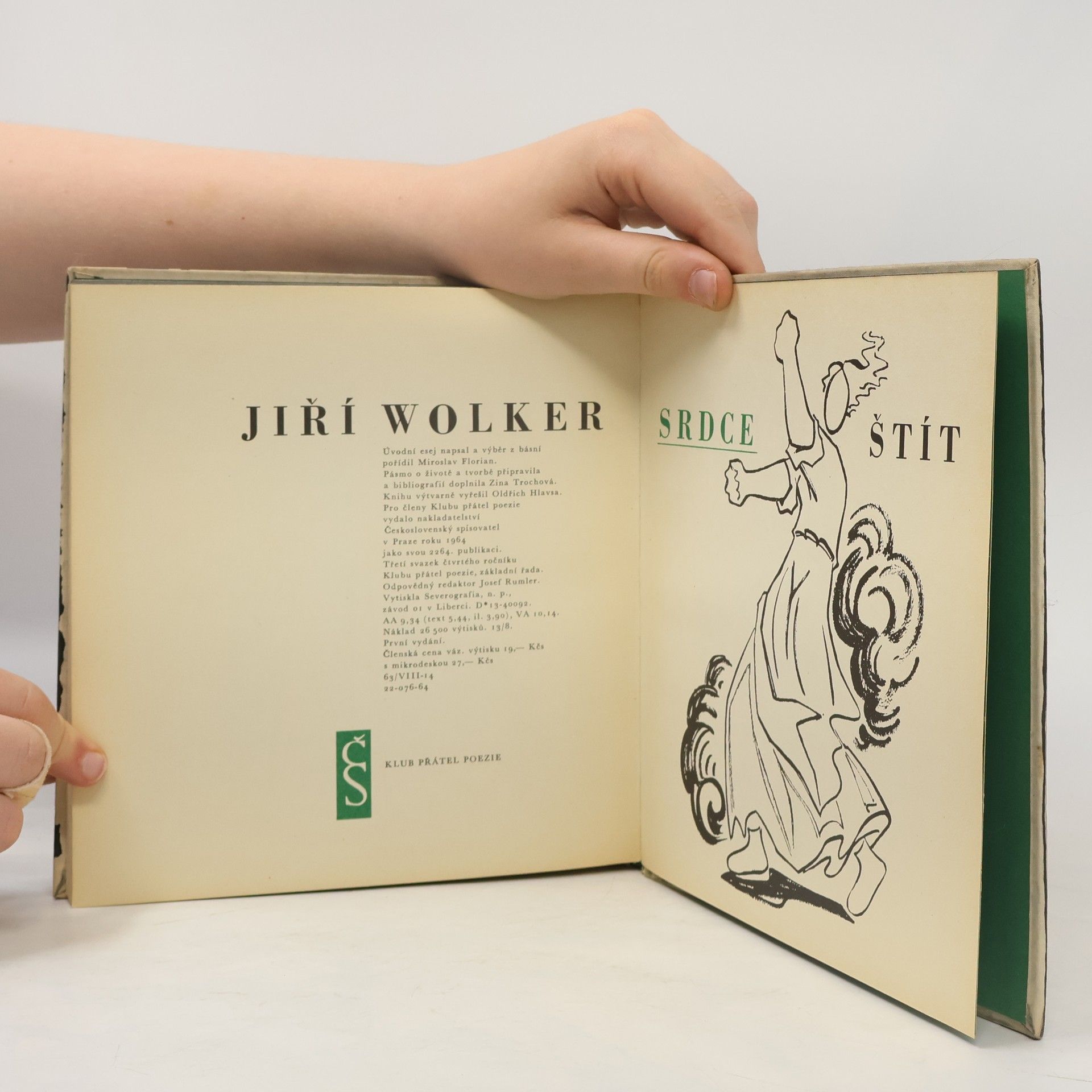 Jiří Wolker Srdce štít